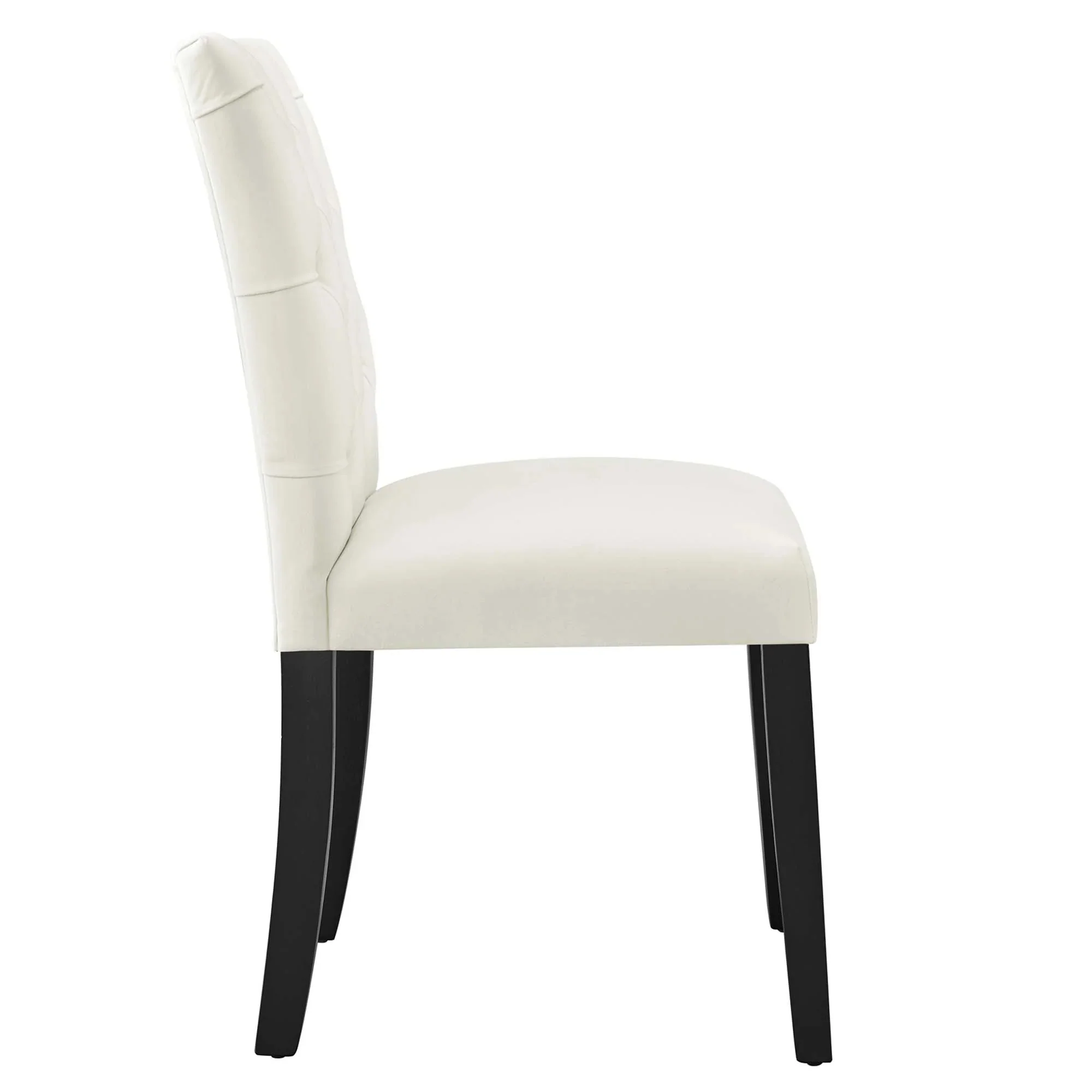 Set of 2 Button Tufted Performance Velvet Dining Chairs - Image 23