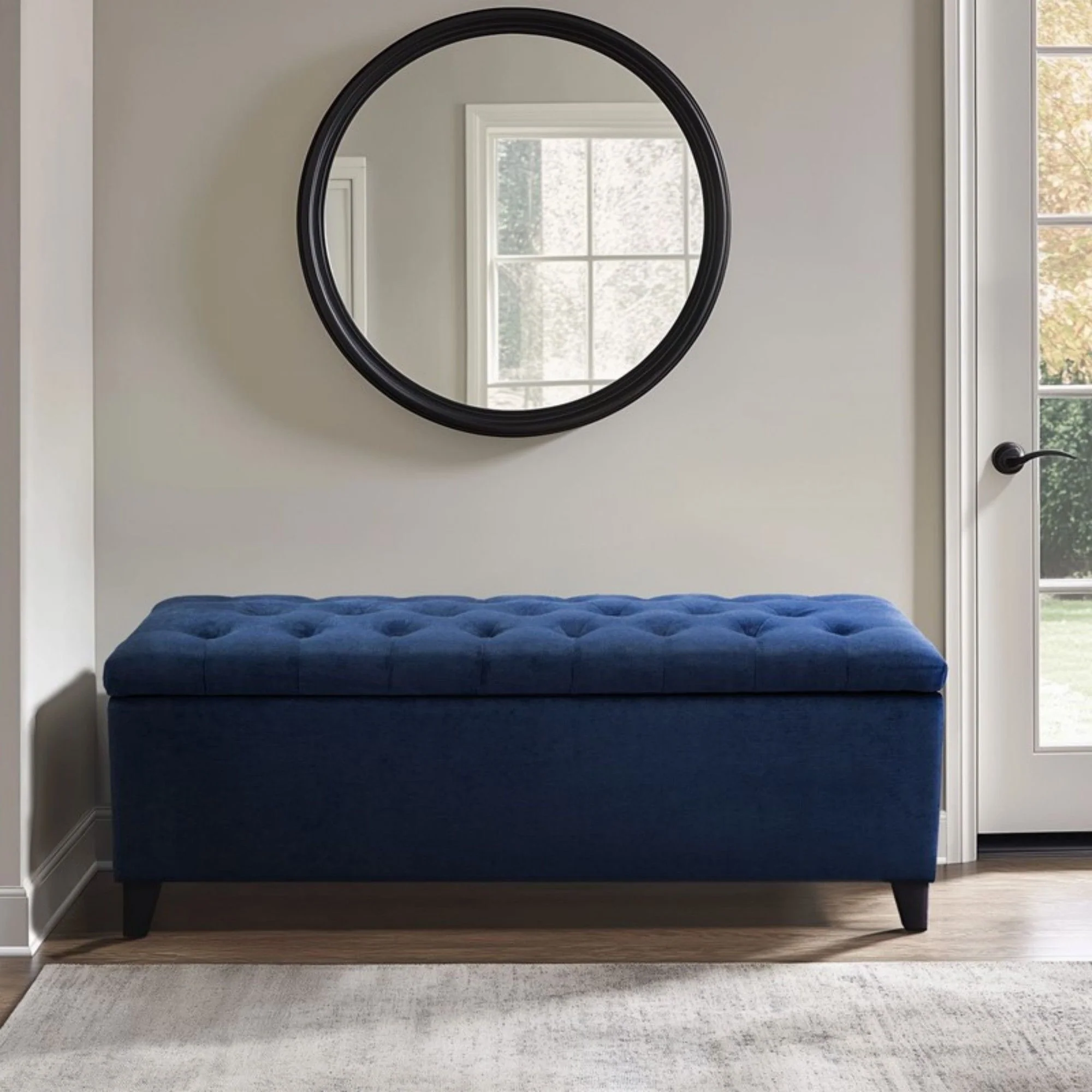 Shandra - Tufted Top Soft Close Storage Bench - Image 9