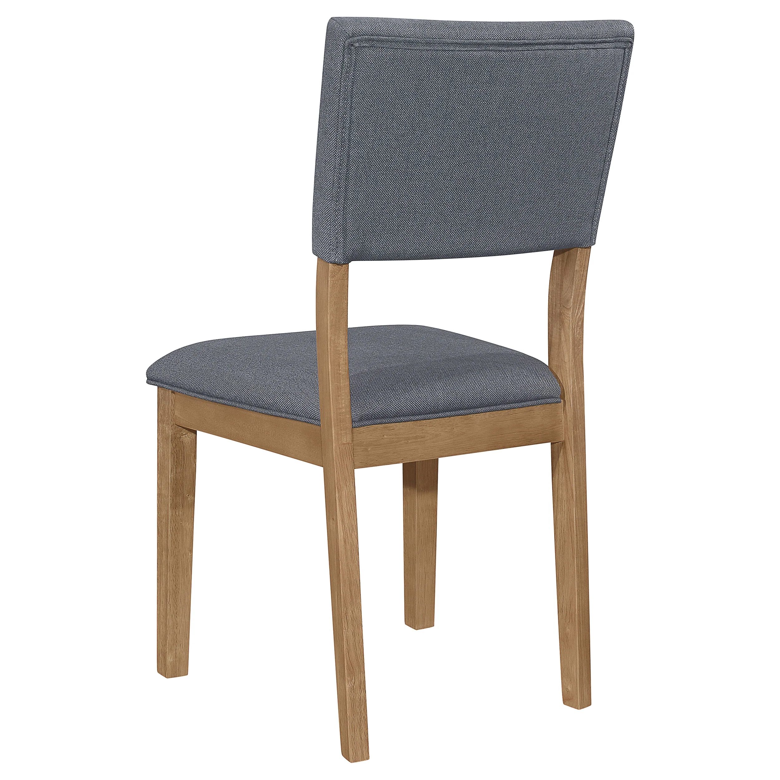 Sharon Fabric Upholstered Dining Side Chair, Brown (Set of 2) - Image 9