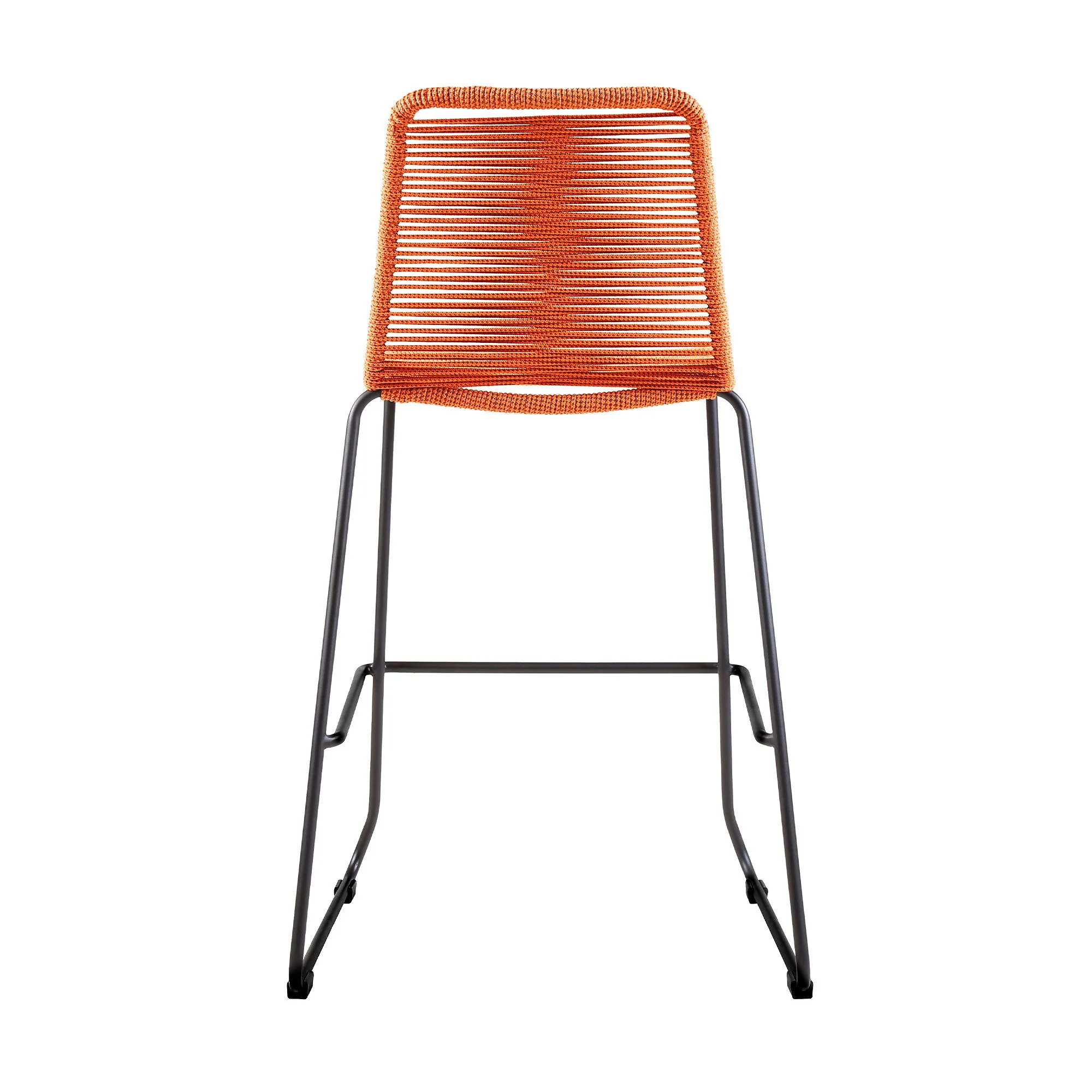 Shasta - Outdoor Metal And Rope Stackable Stool (Set of 2) - Image 37