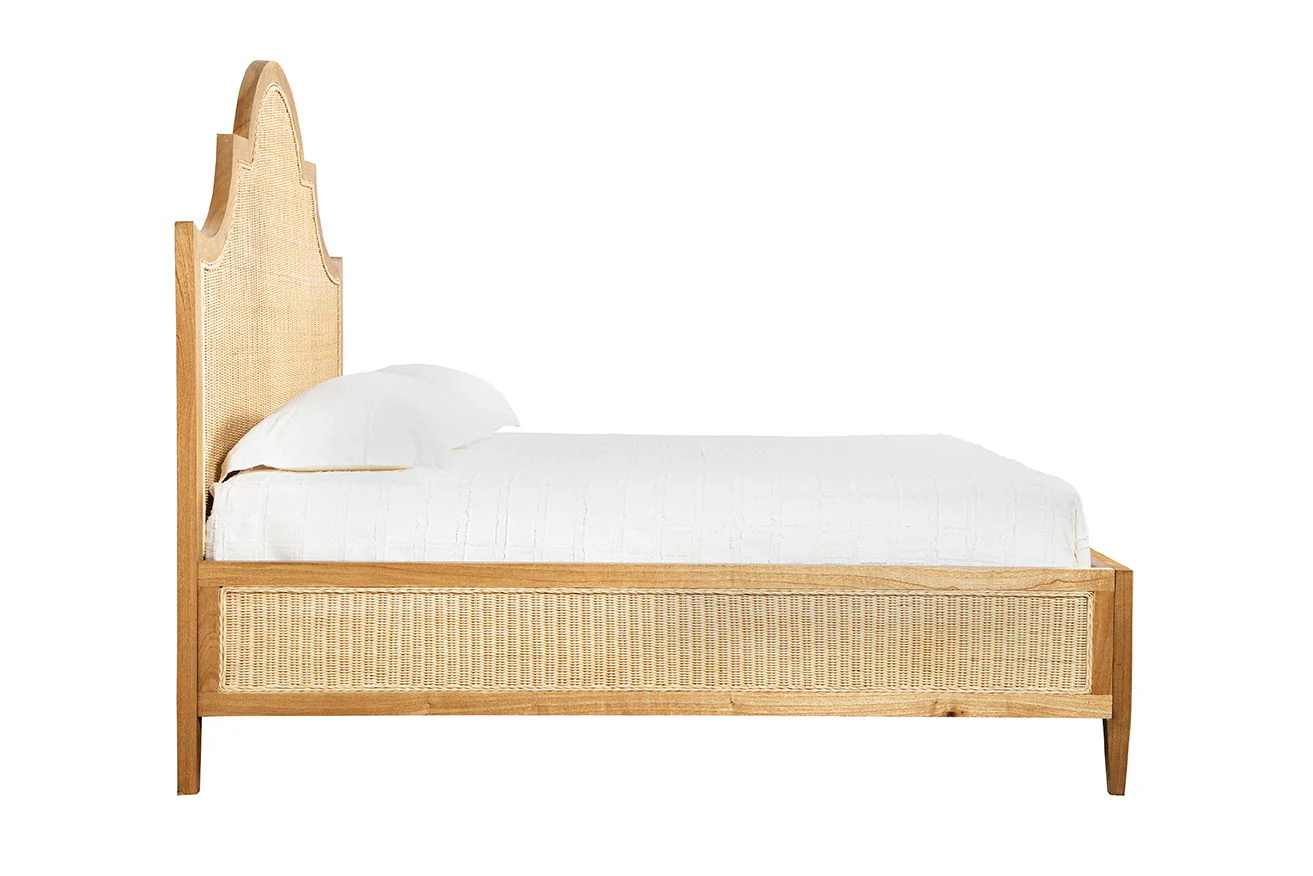 Sherlock - King Bed - Light Brown - Image 2
