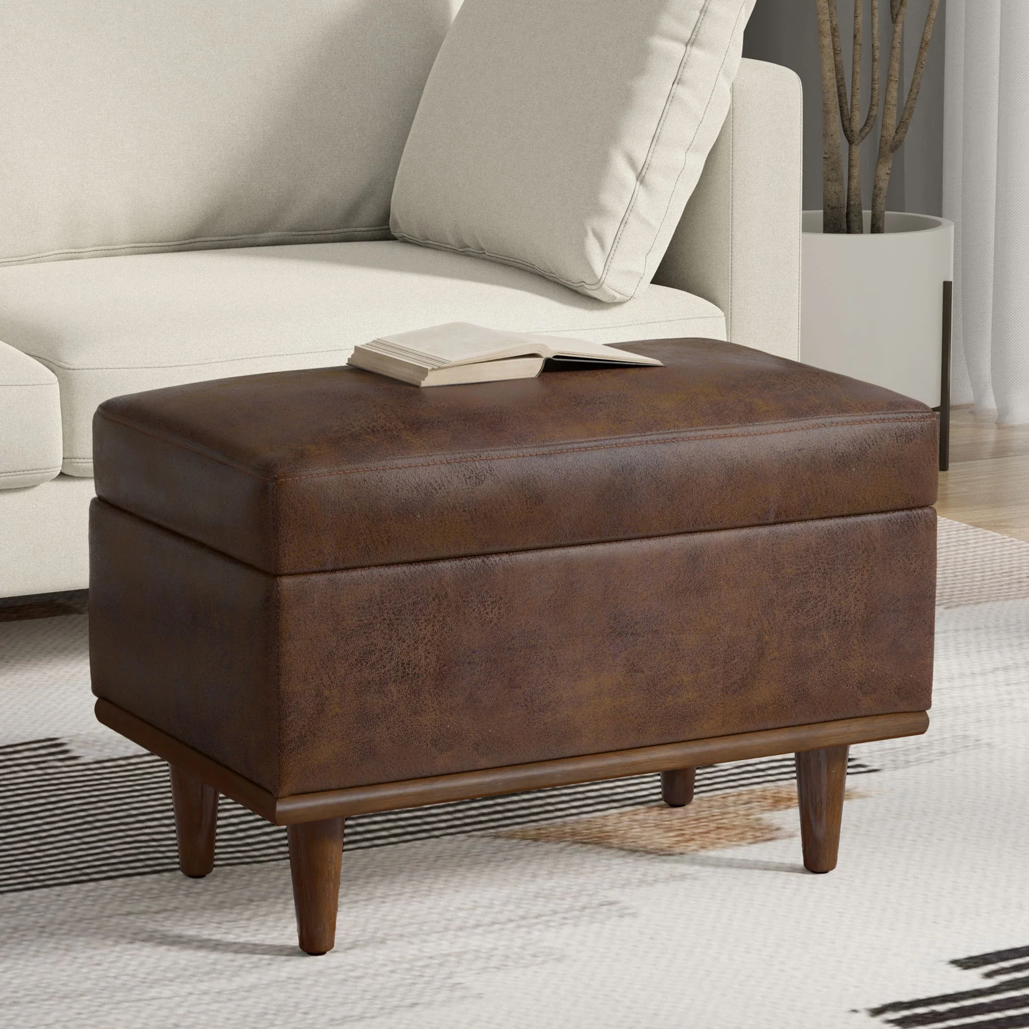 Shiloh - Small Storage Ottoman - Image 6