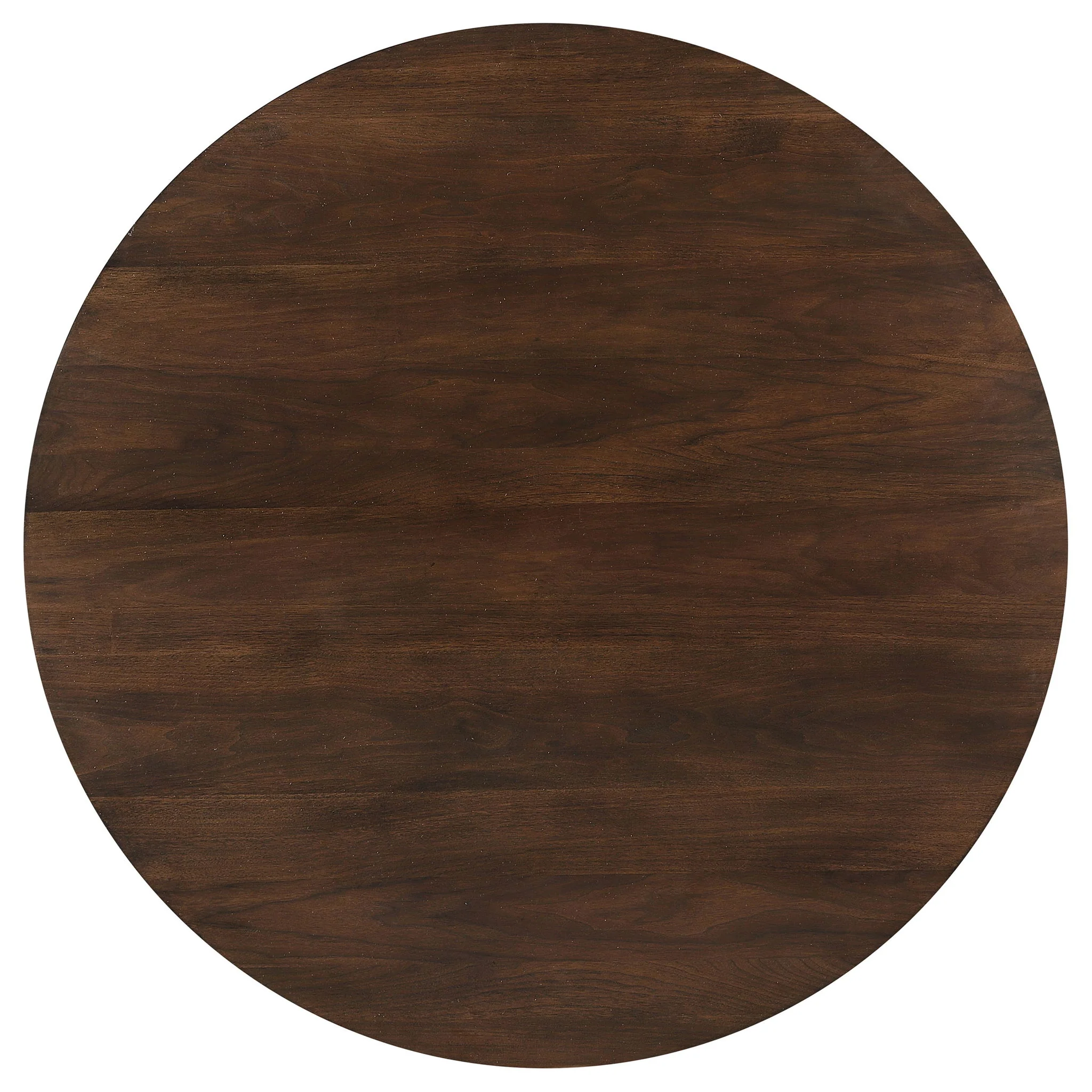 Shirley - Round Dining Table - Dark Walnut - Image 3