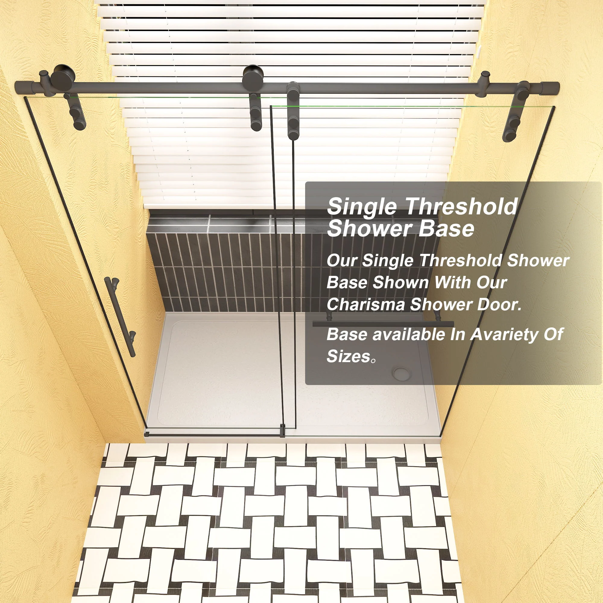 Shower Base Drain With Single Threshold Design - Image 3