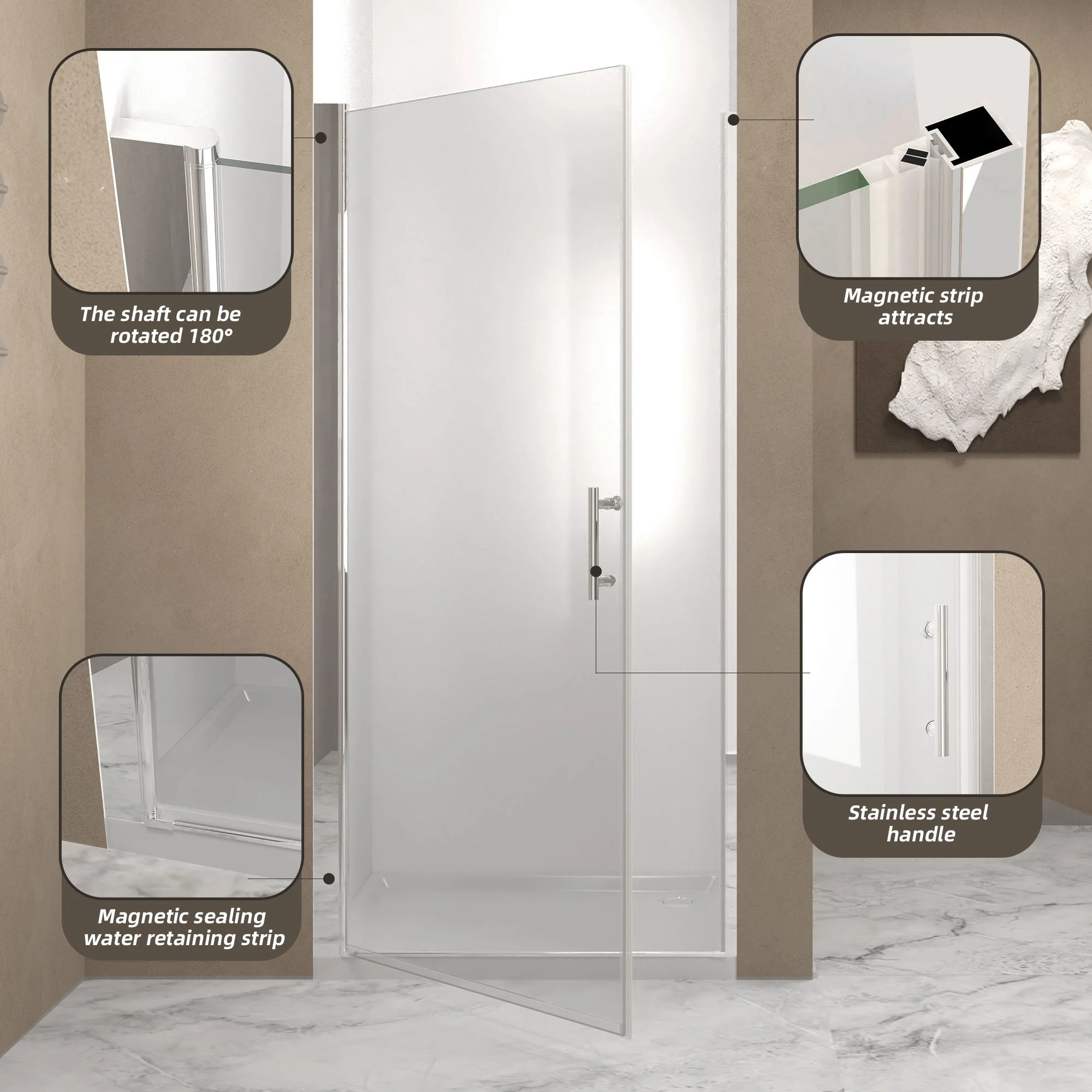 Shower Door & Glass And Explosion Proof Safety Film - Image 9