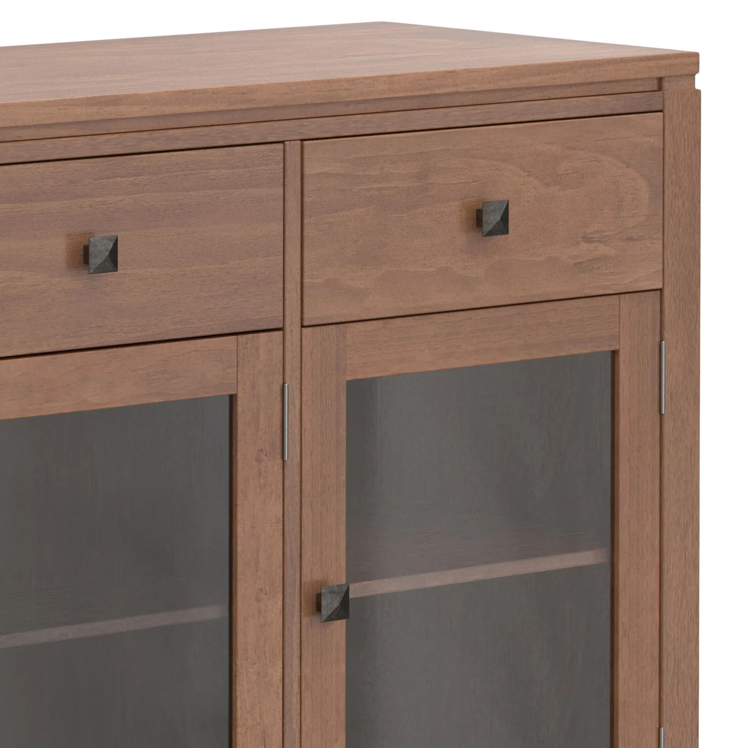 Sideboard Buffet Contemporary Solid Wood 54in x 17in x 32in - Image 19