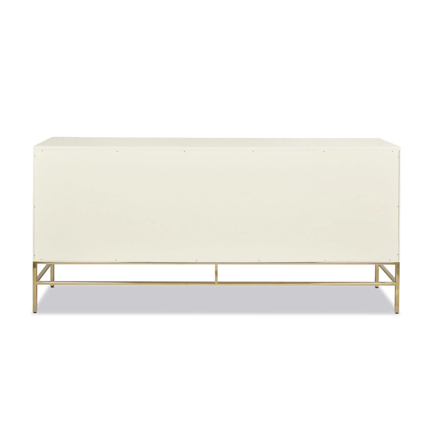 Sideboard Storage Buffet Credenza Heavy Duty Wood 77x35in White - Image 7