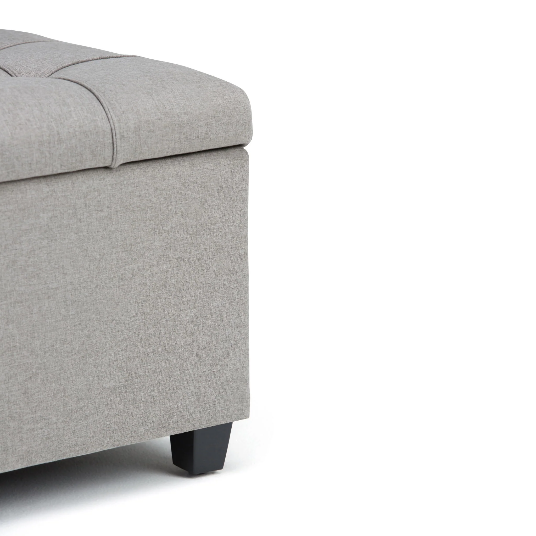Sienna - Upholstered Storage Ottoman Bench - Image 7