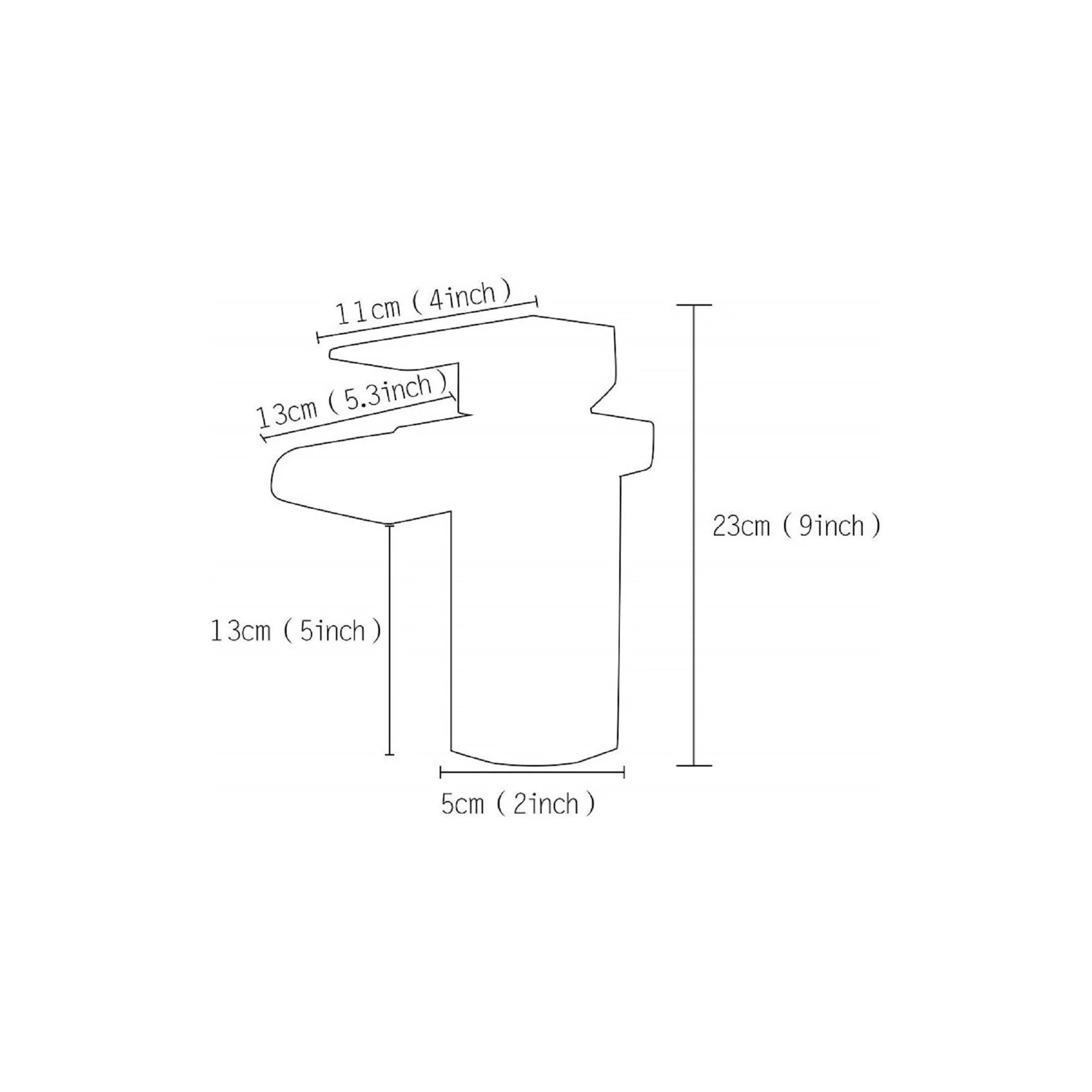 Single Handle Bathroom Faucet - Brushed Nickel - Image 5