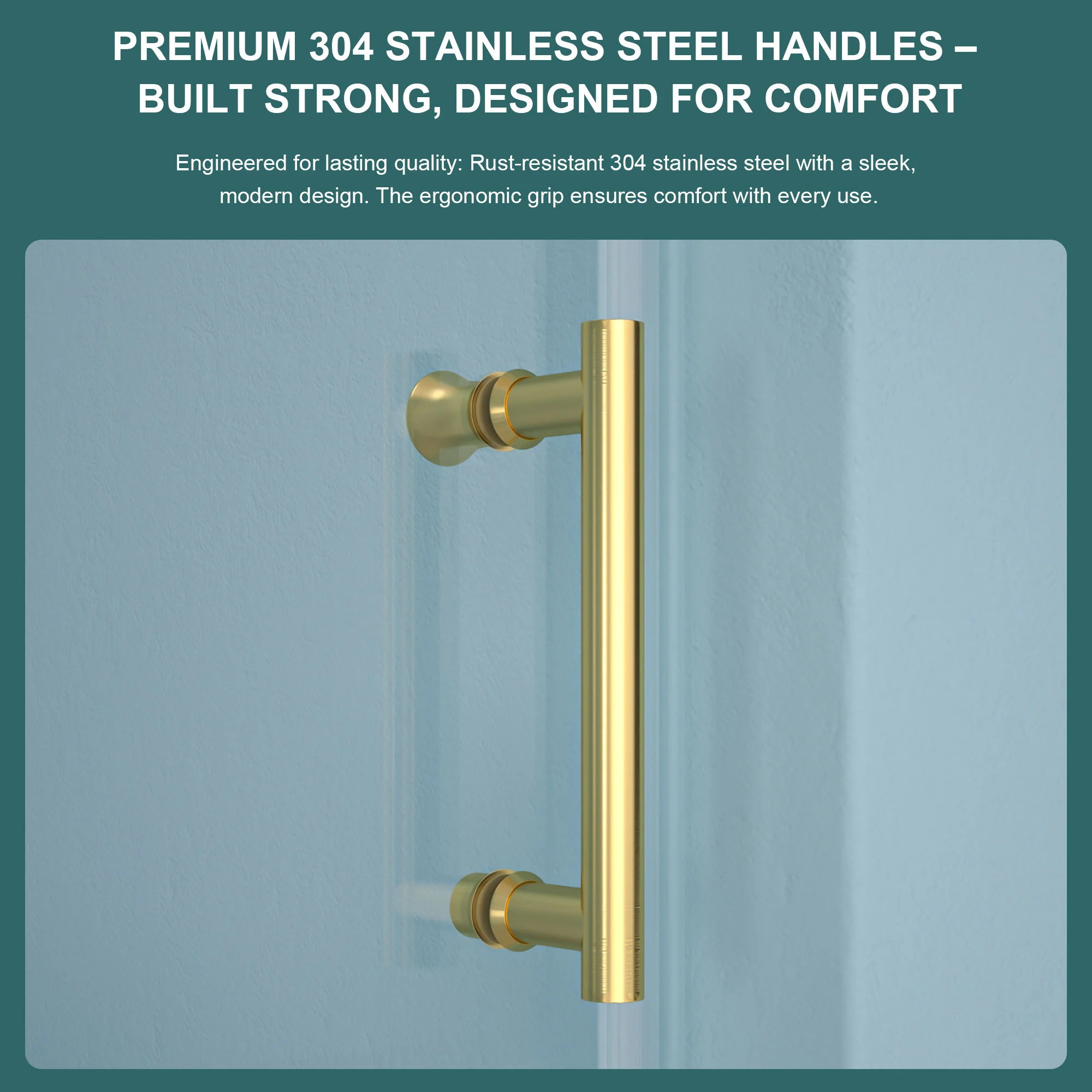 Single Sliding Bypass Shower Door Enclosure With Tempered Glass - Image 29