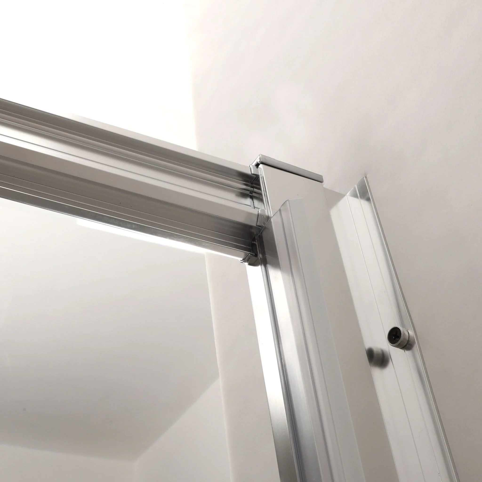 Single Sliding Bypass Shower Door, Tempered Glass Enclosure - Image 10