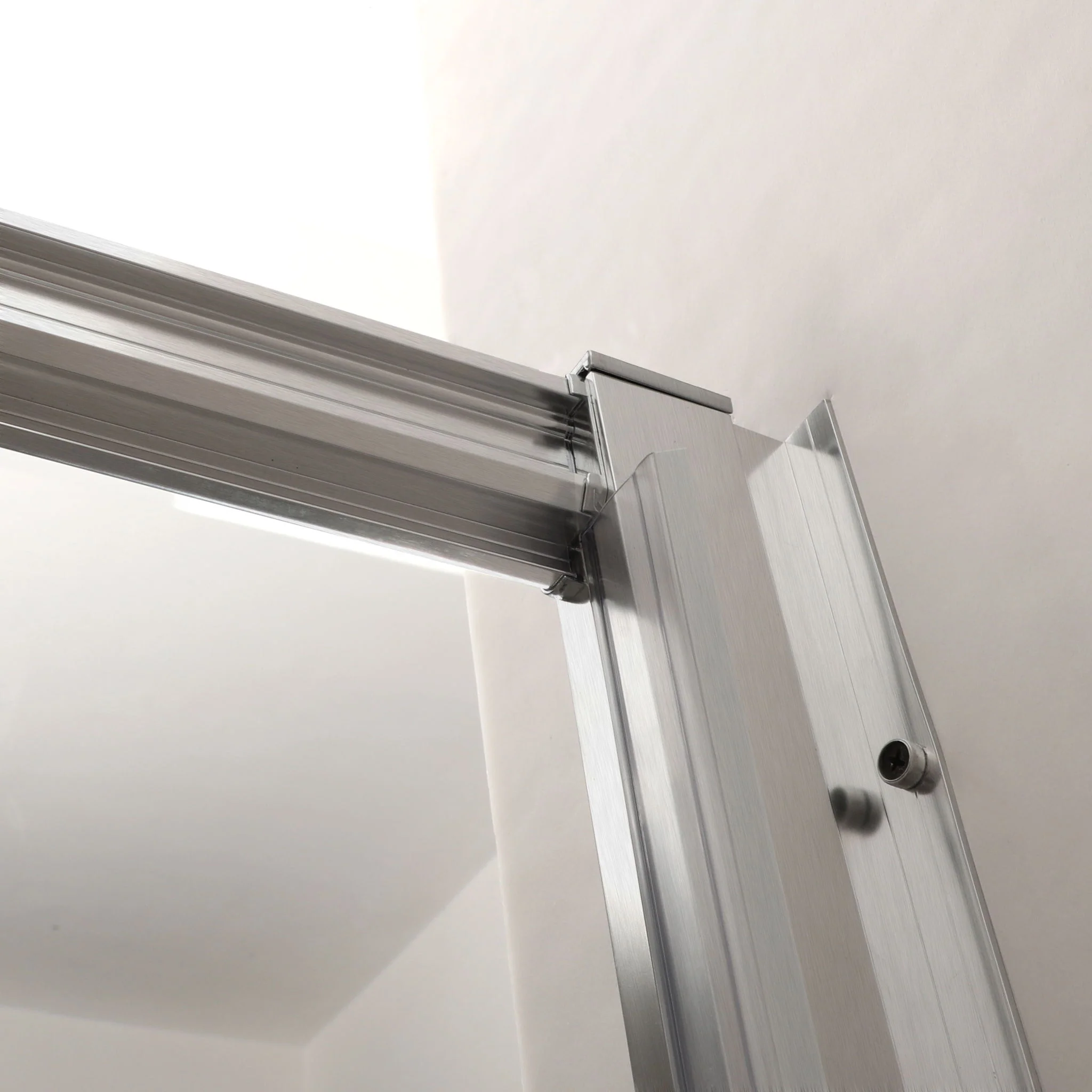 Single Sliding Bypass Shower Door, Tempered Glass Enclosure - Image 12
