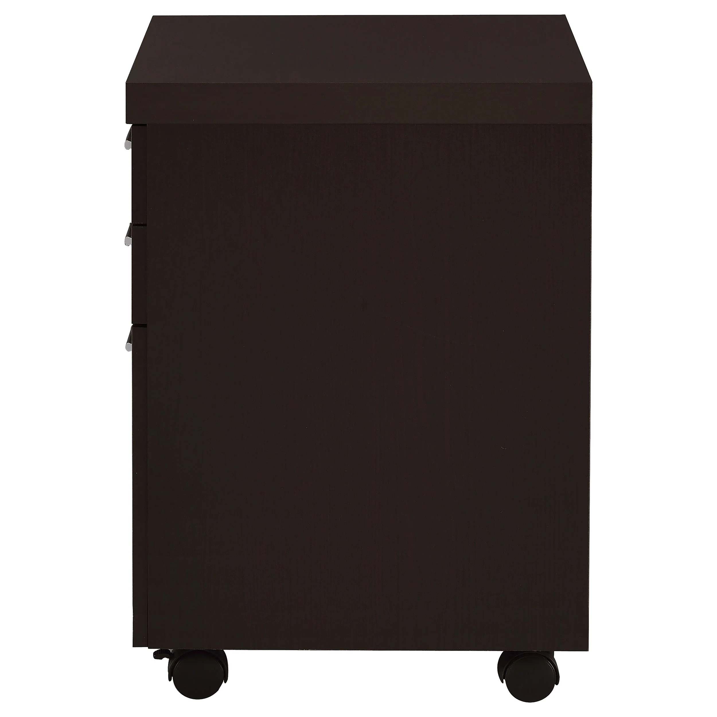 Skylar 3-Drawer Mobile File Cabinet in Cappuccino - Image 10