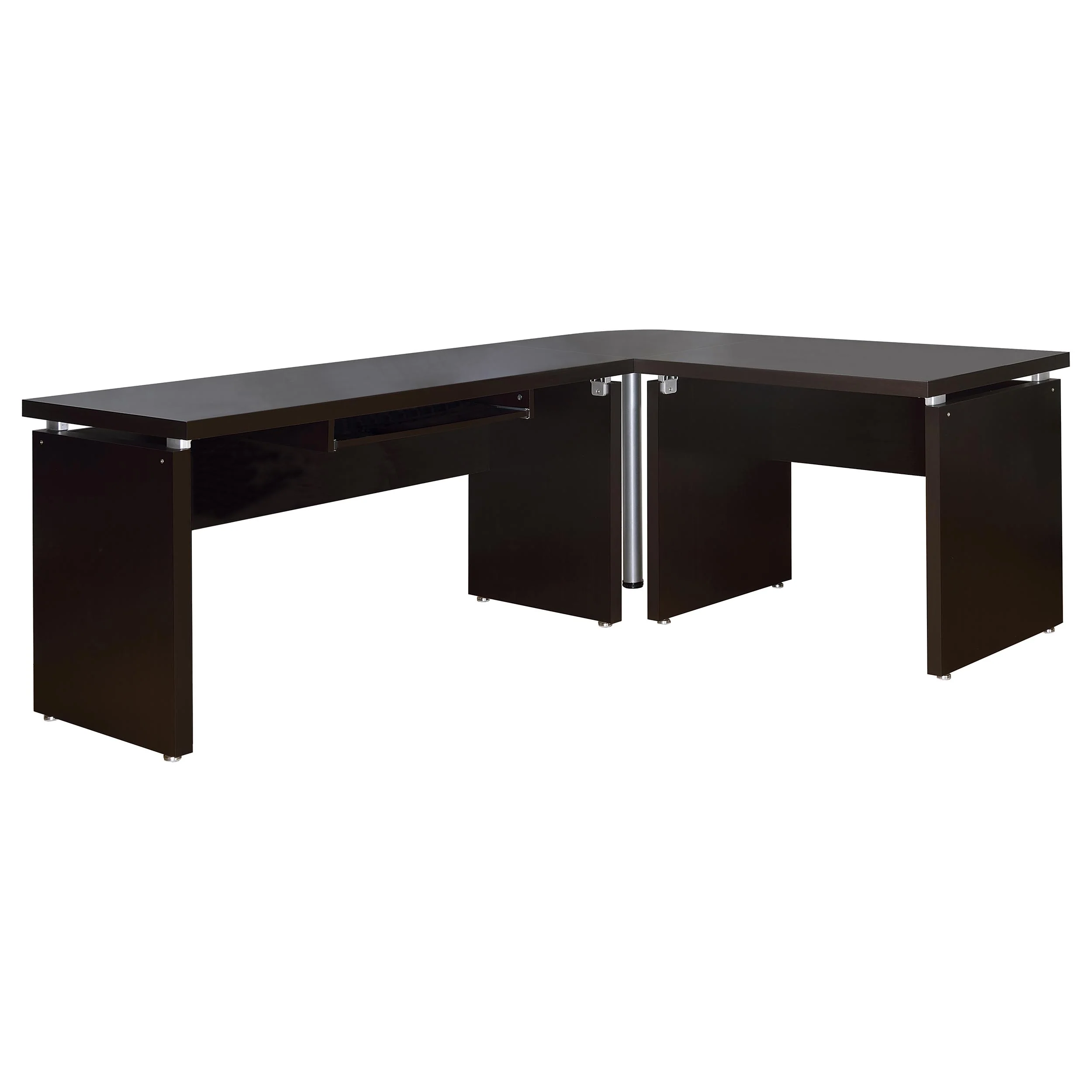 Skylar 39-Inch Engineered Wood Writing Desk in Cappuccino - Image 6