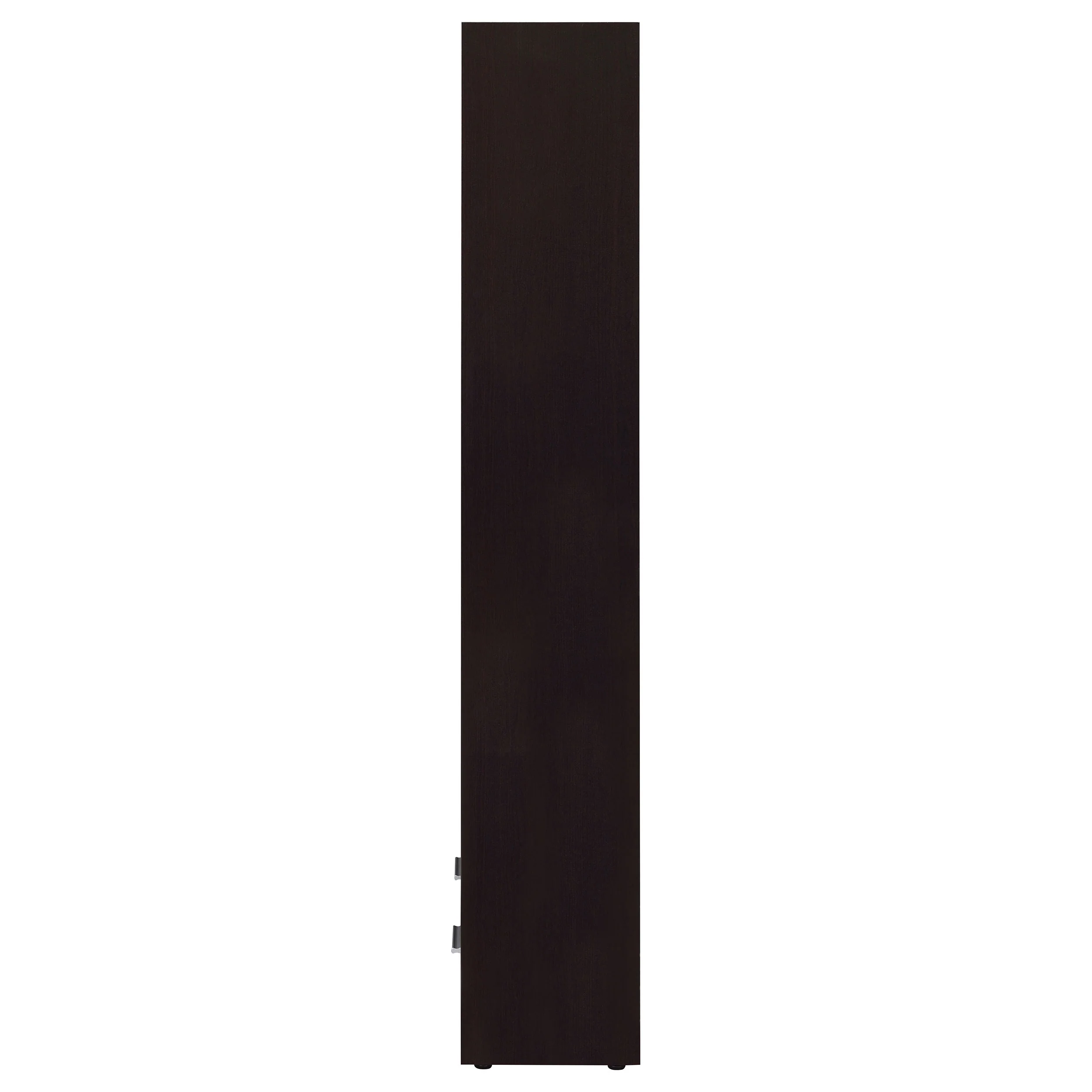 Skylar 71-Inch 5-Shelf Bookcase with Drawer, Cappuccino - Image 6