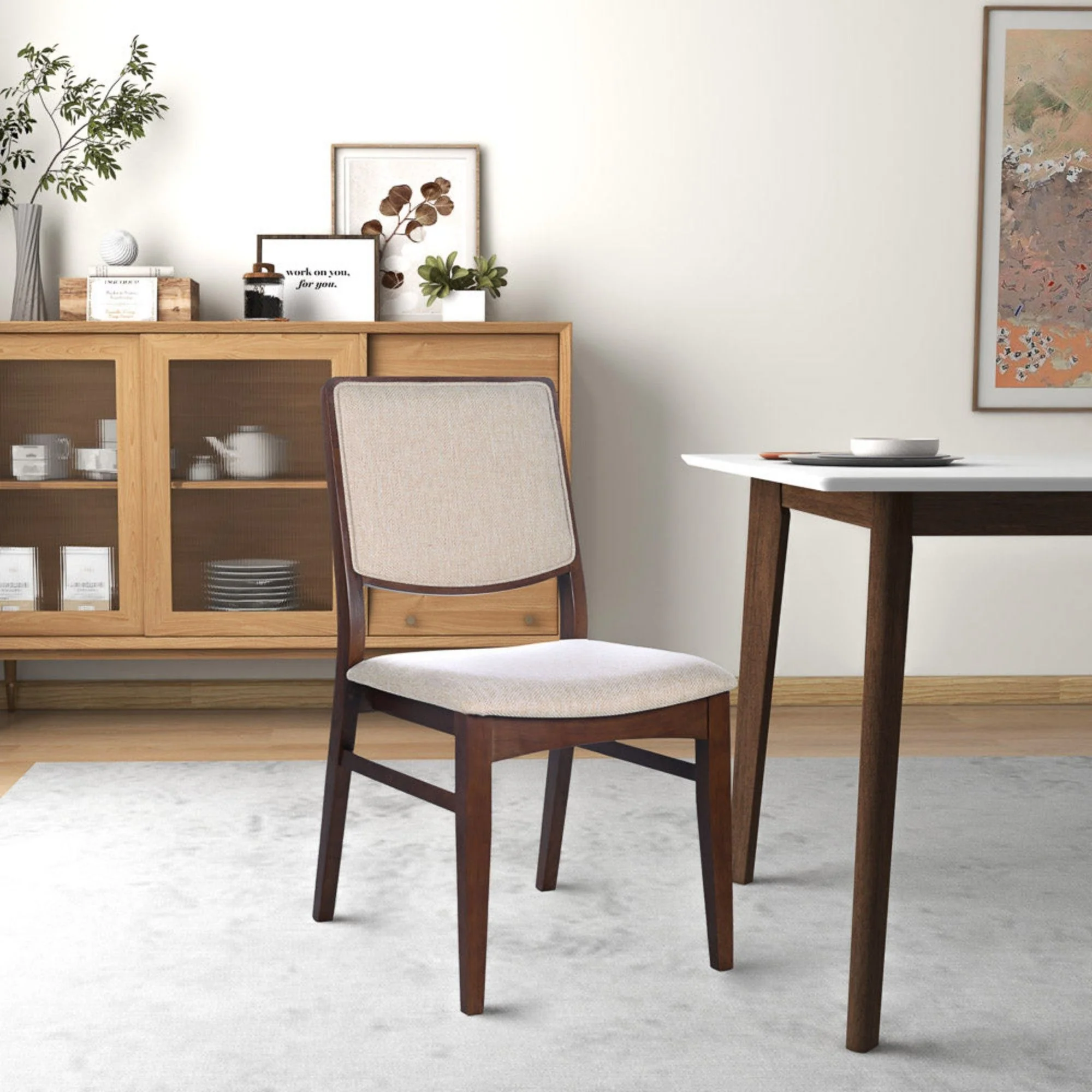 Skylar - Dining Chair (Set of 2) - Beige - Image 5