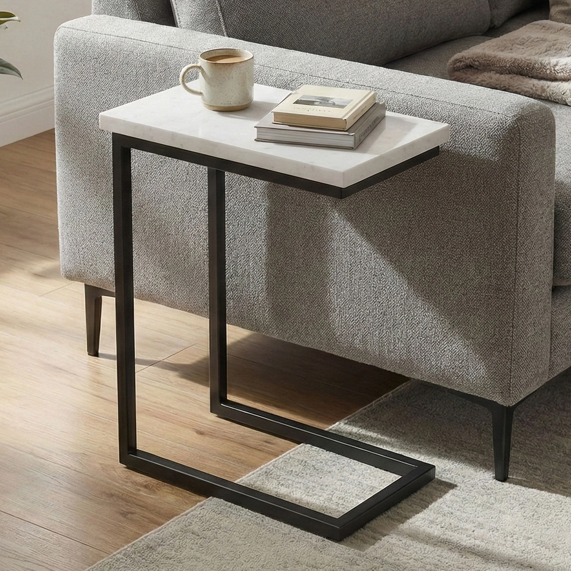 Skyler - Handcrafted C Side Table - Image 23