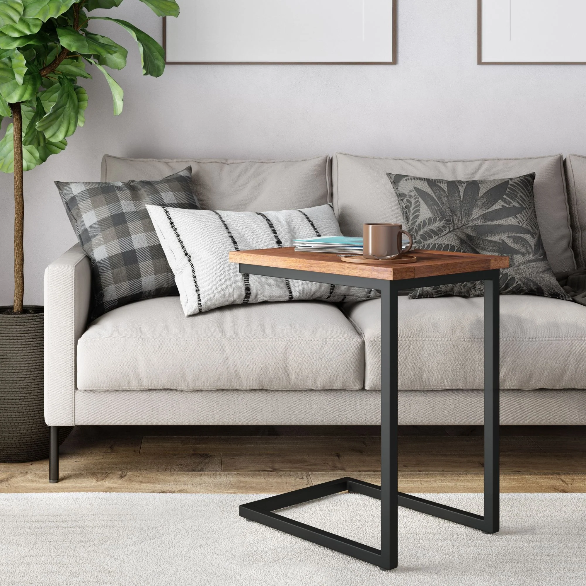 Skyler - Handcrafted C Side Table - Image 39