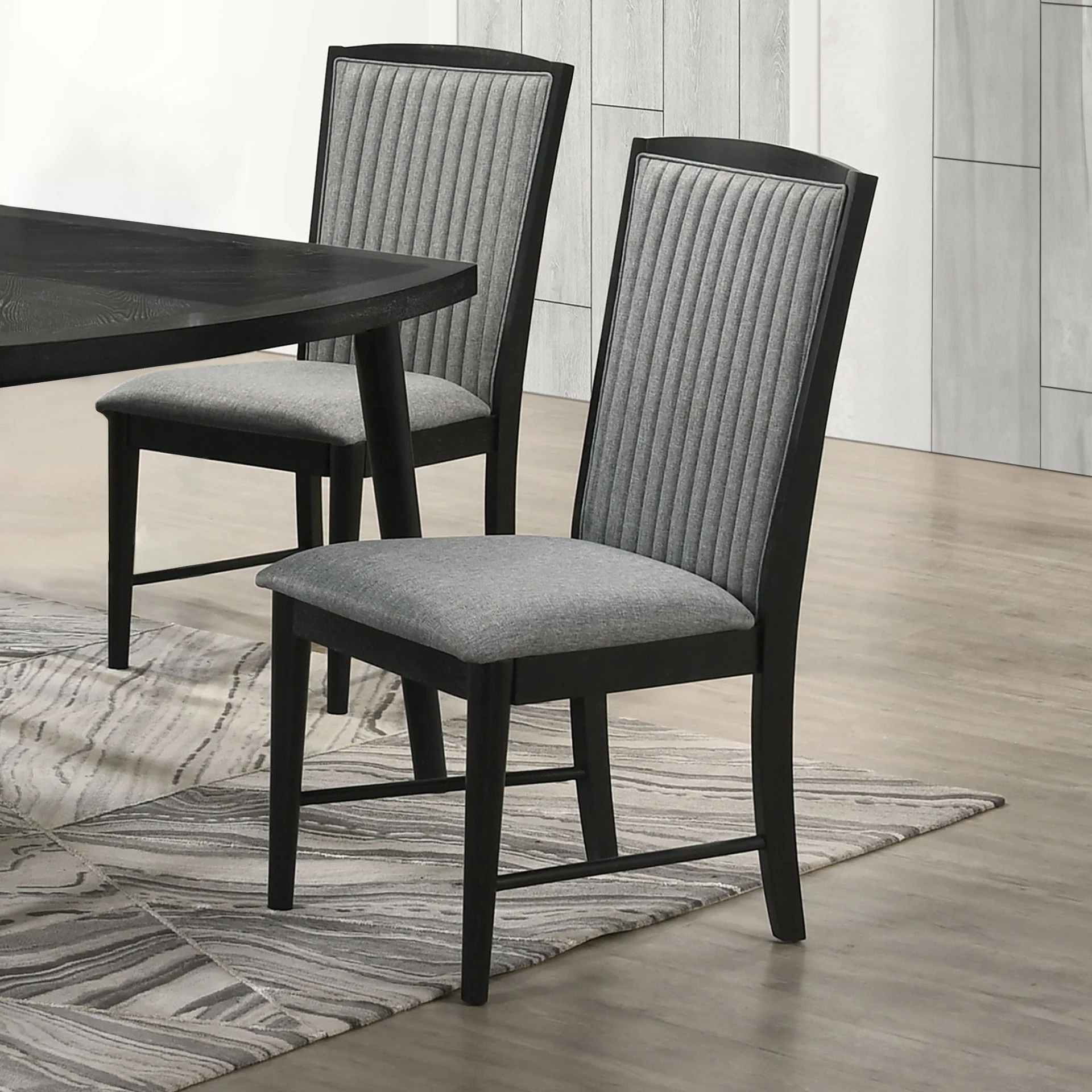 Skyline - Dining Side Chair (Set of 2) - Onyx - Image 4