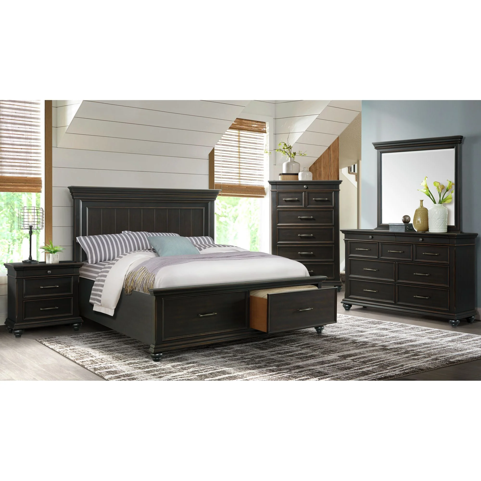 Slater - Platform Storage Bedroom Set - Image 55