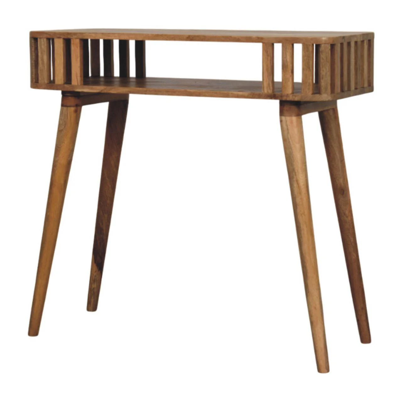 Slatted Console - Light Brown - Image 6