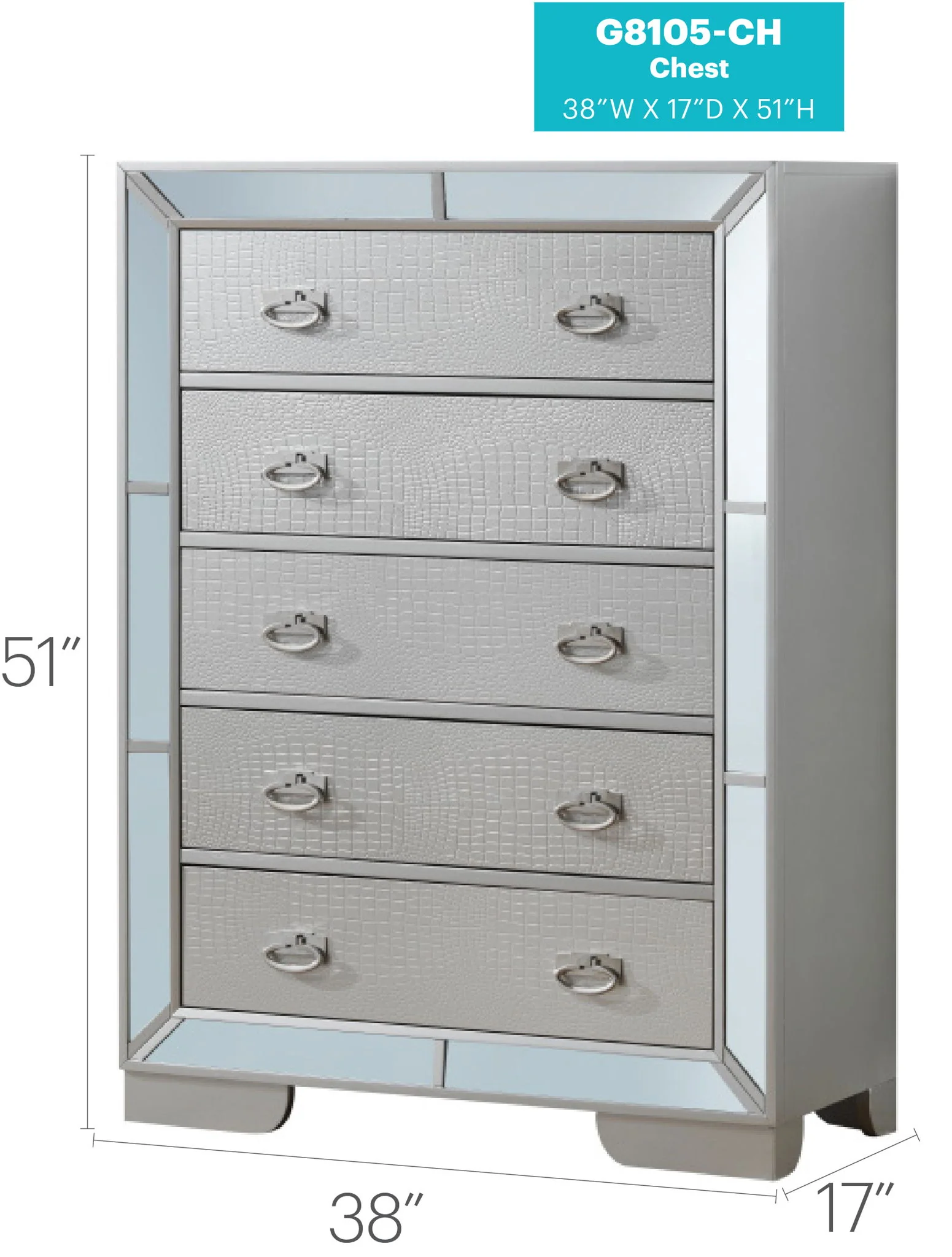 Sleek Contemporary Storage Chest - Image 5