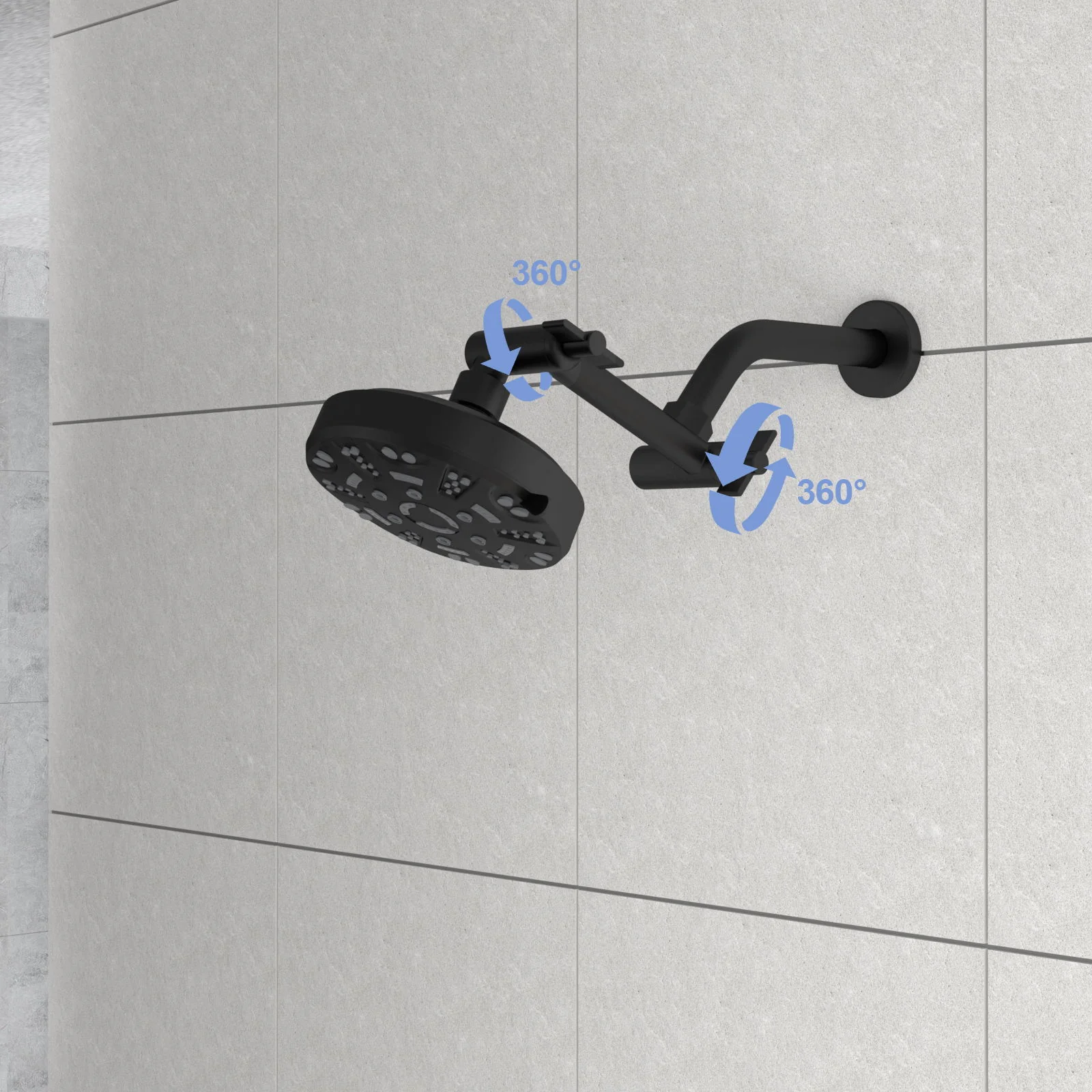 Sleek Design Stainless Steel Shower Arm Extension - Image 13