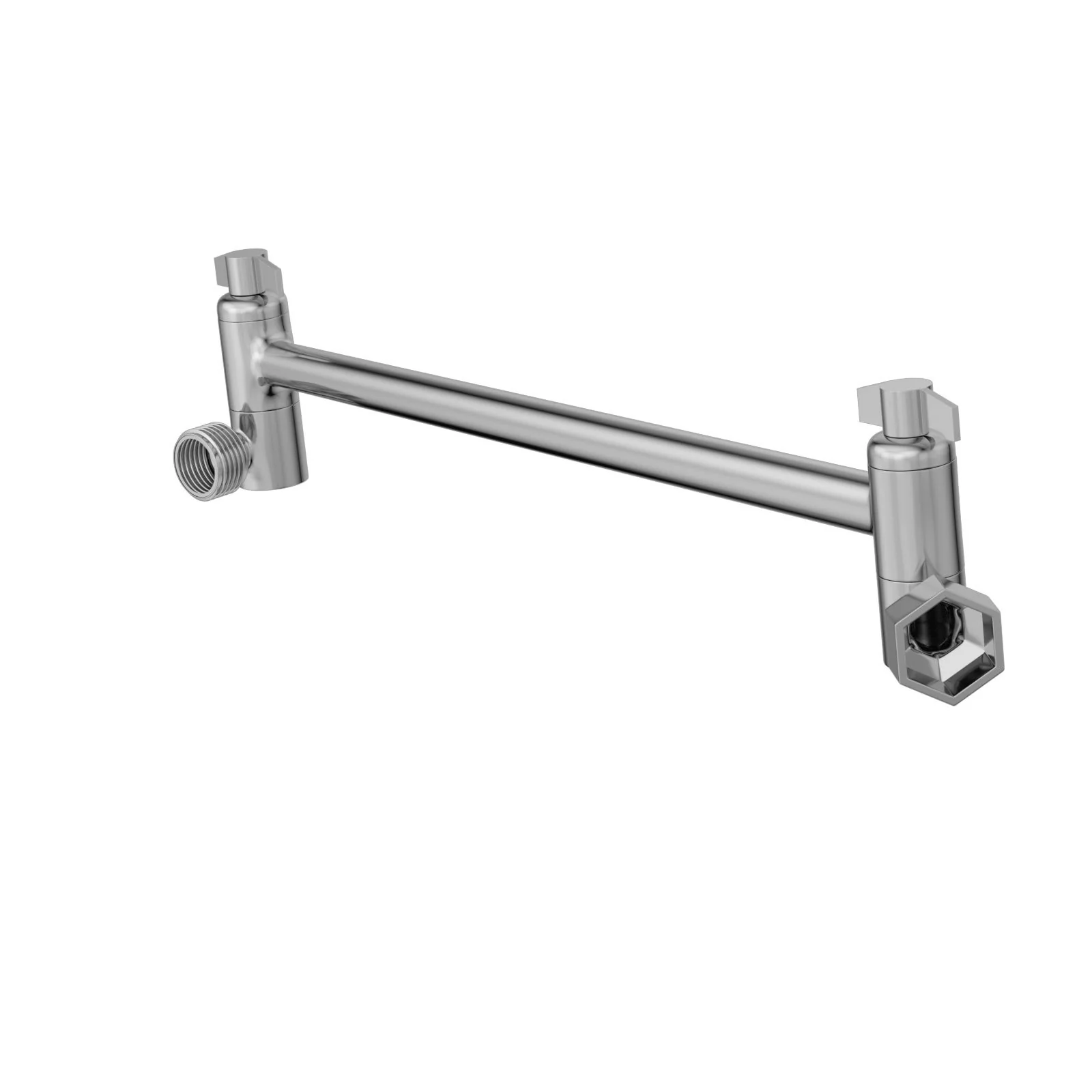 Sleek Design Stainless Steel Shower Arm Extension - Image 2