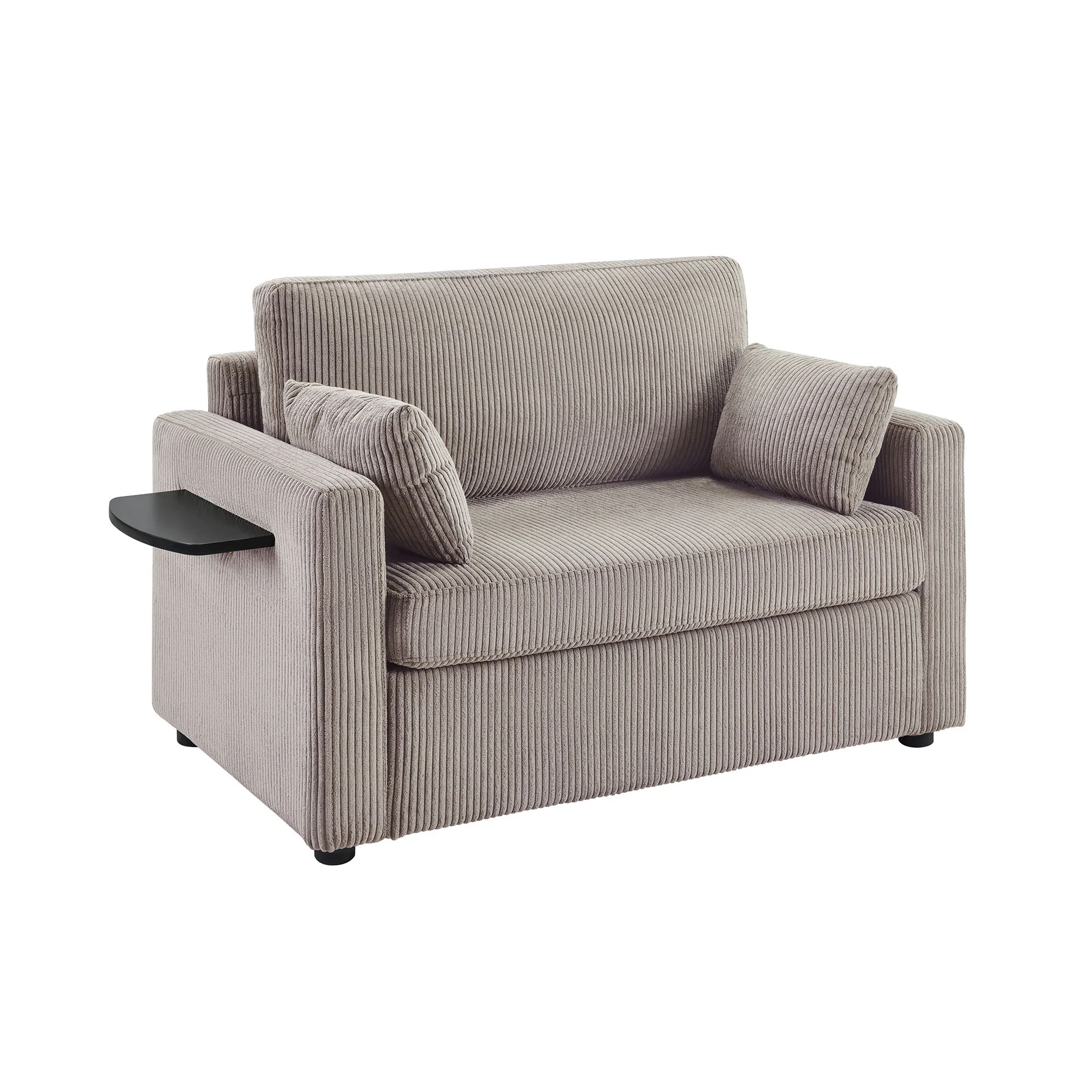 Sleeper Sofa With Foldable Mattress, USB Ports, Side Table & Storage Pocket - Image 28