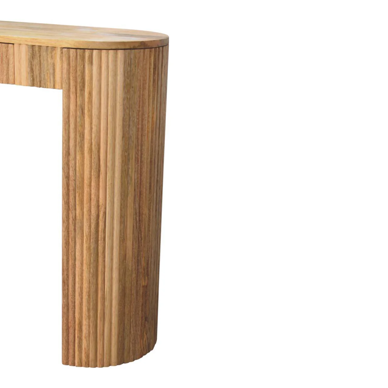 Soba - Straight Console Table - Oak - Image 4
