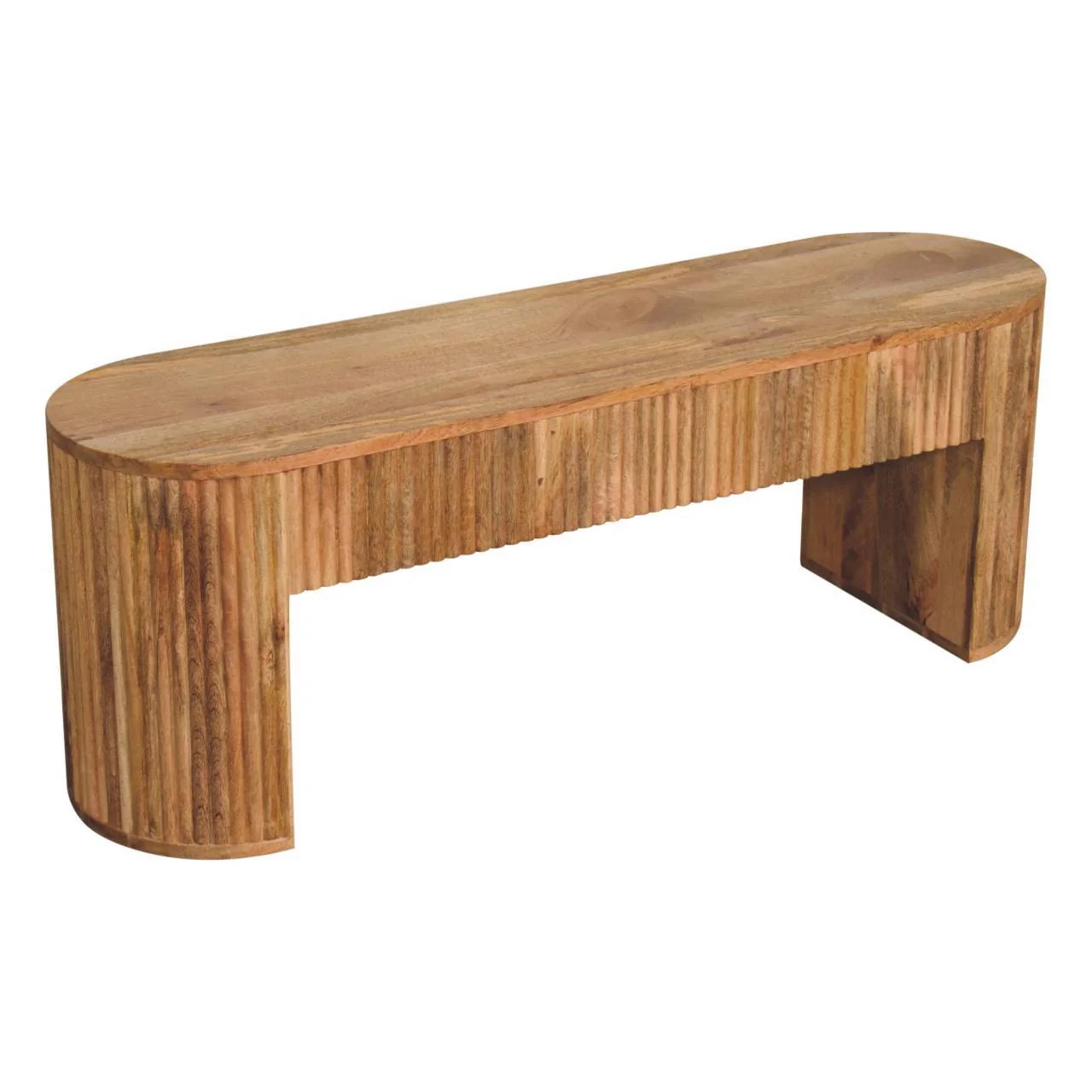Soba - Straight Media Unit - Oak - Image 7