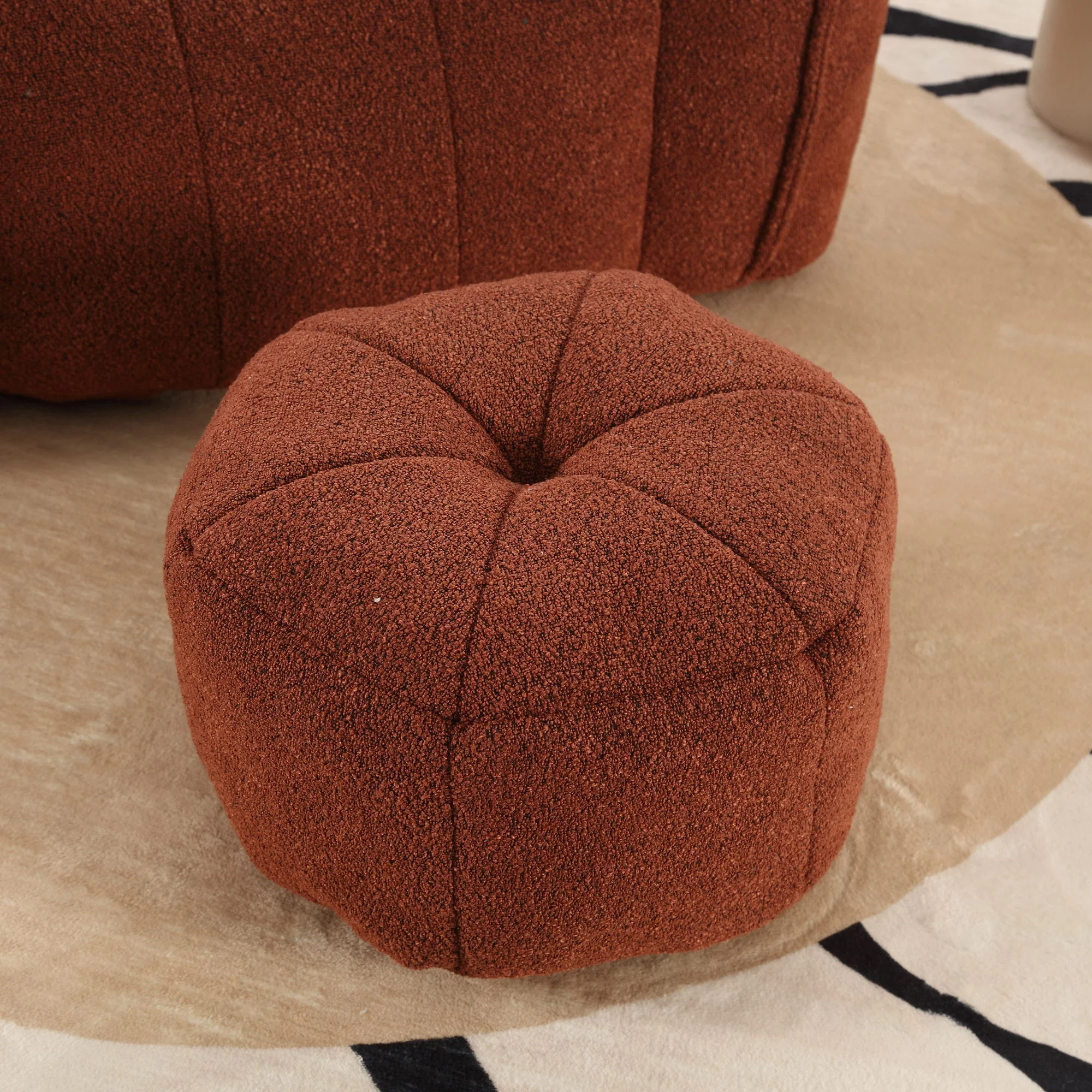 Soft Bean Bag Chair With High Resilient Foam - Image 14
