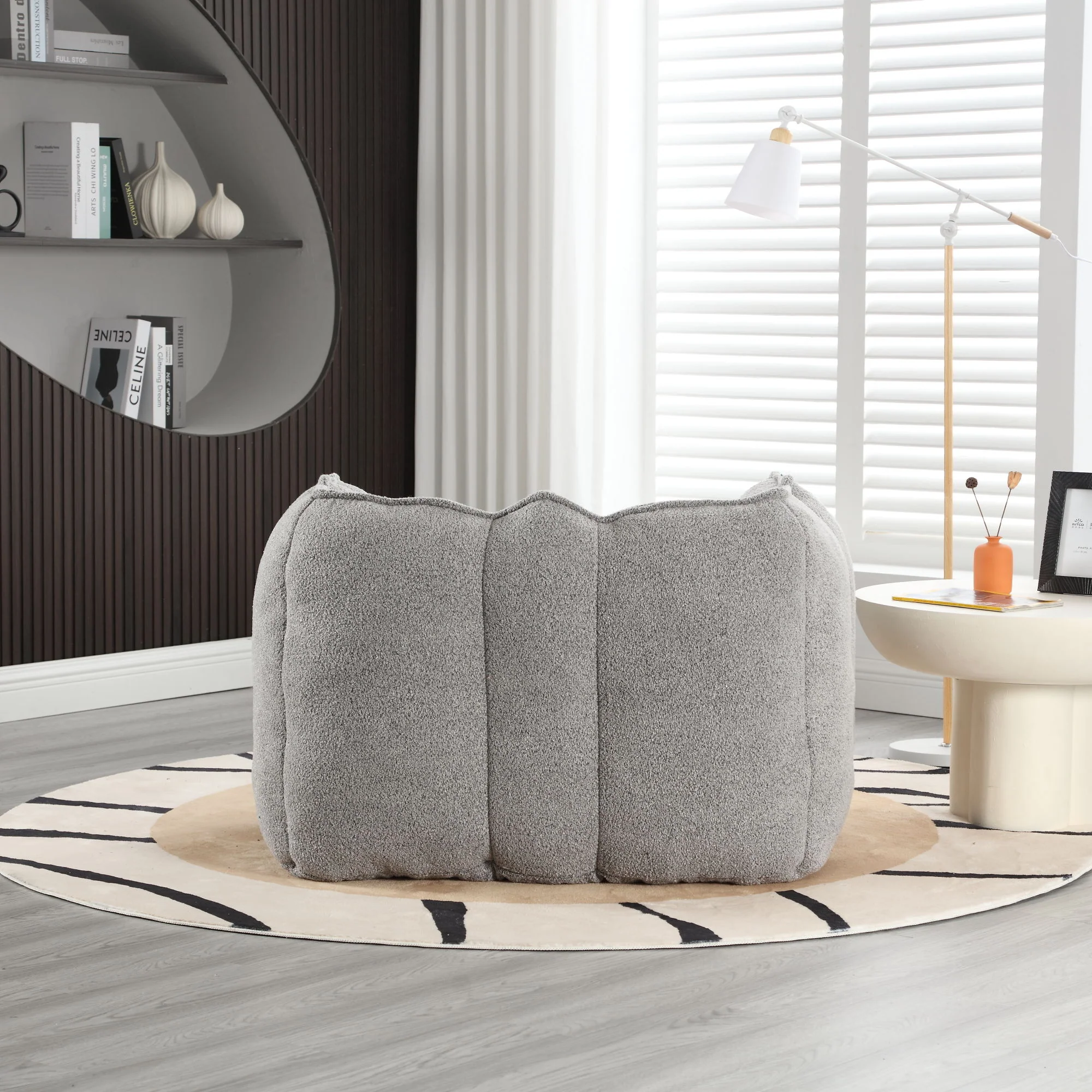 Soft Bean Bag Chair With High Resilient Foam - Image 33