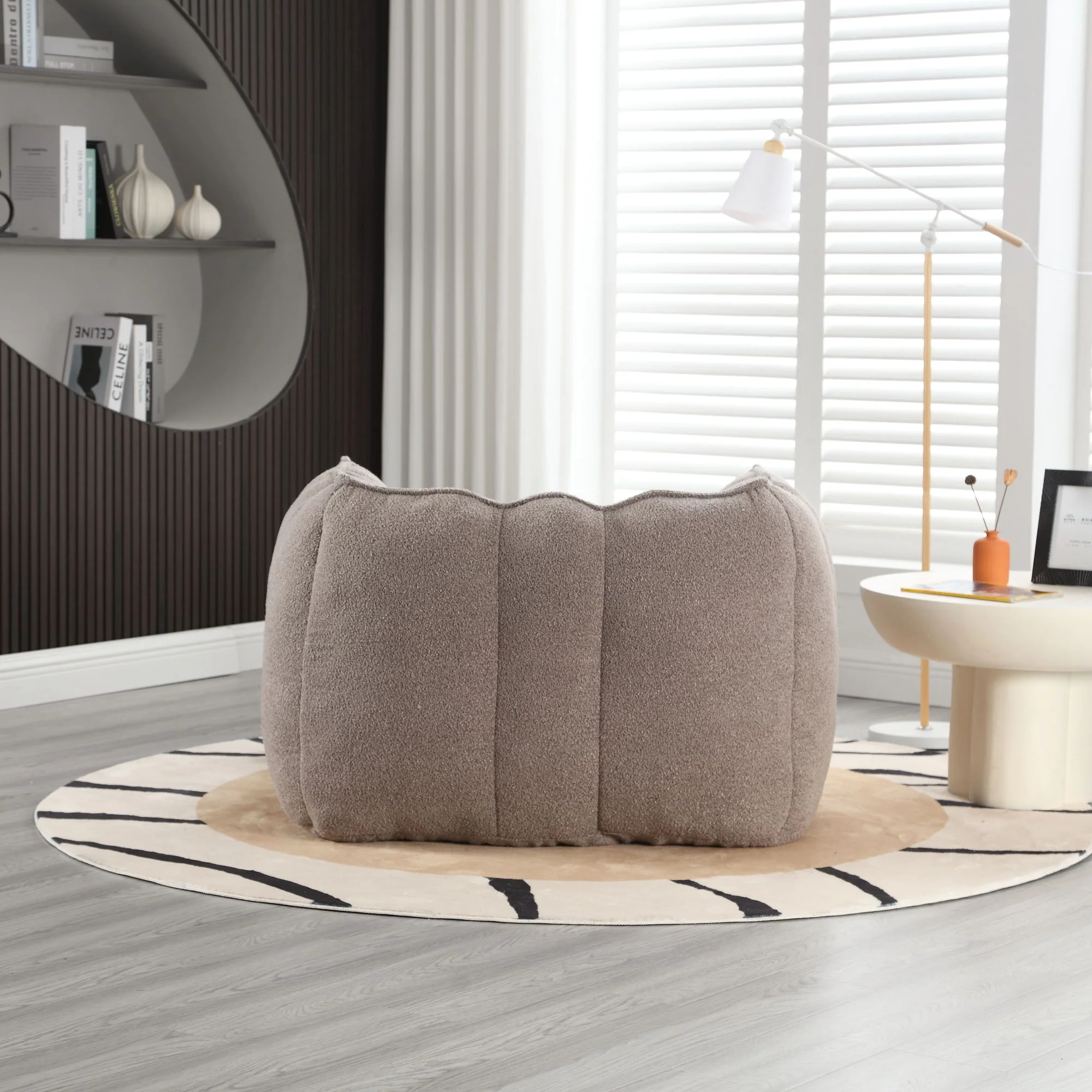 Soft Bean Bag Chair With High Resilient Foam - Image 52