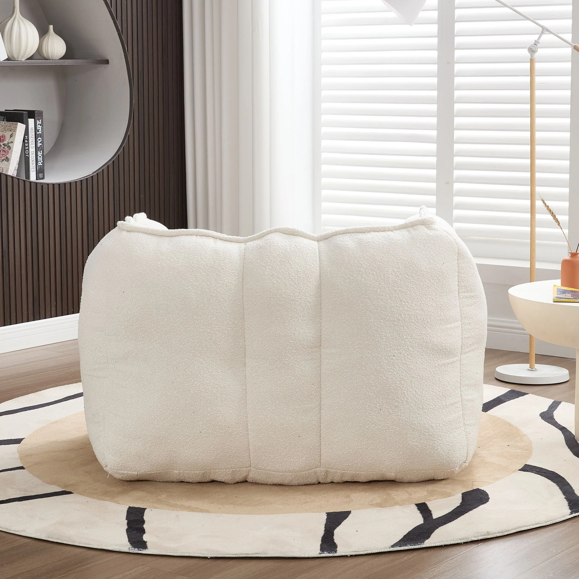 Soft Bean Bag Chair With High Resilient Foam - Image 53