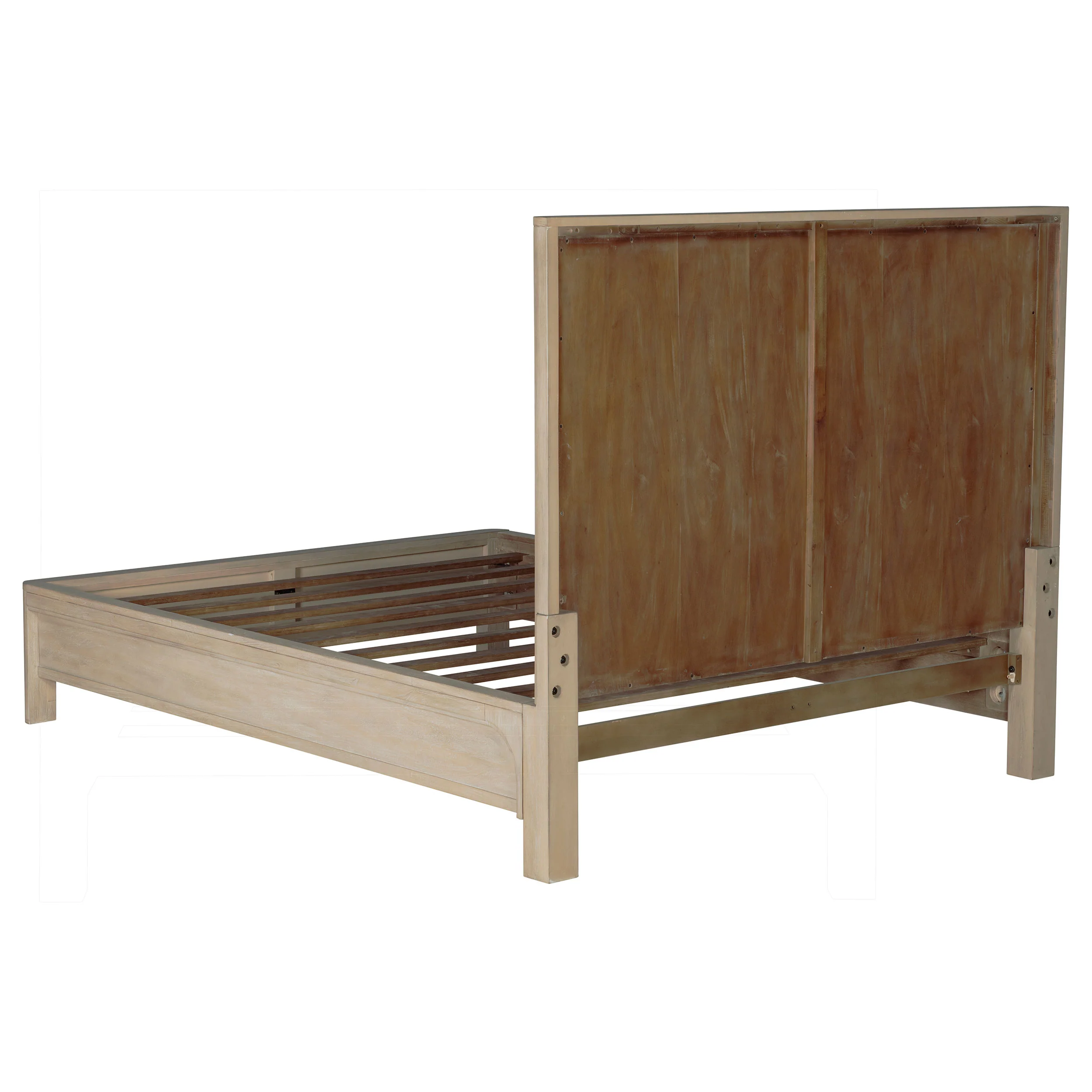Solano 55-Inch California King Panel Bed Weathered Mango - Image 6
