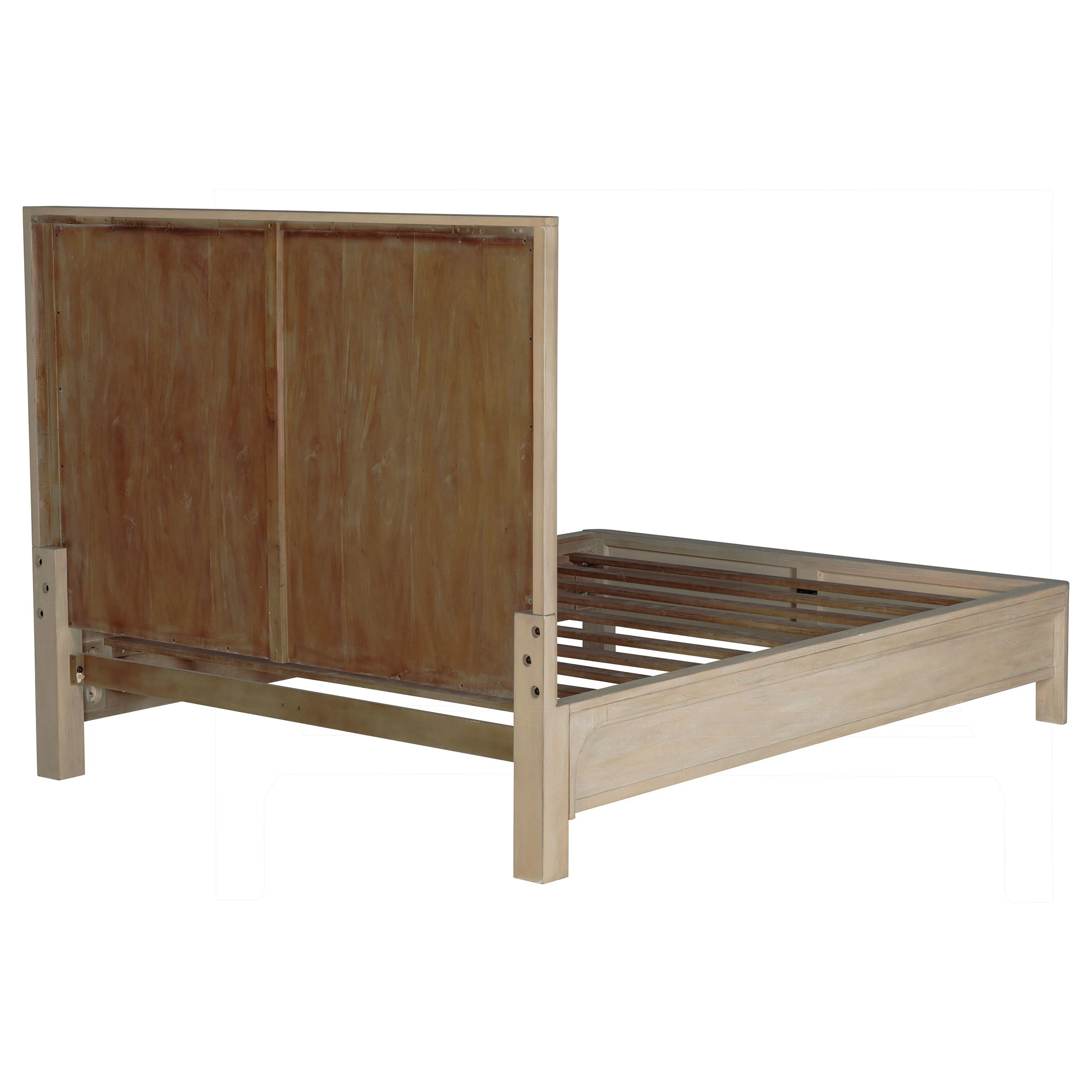 Solano 56-inch Eastern King Panel Bed Weathered Mango - Image 7