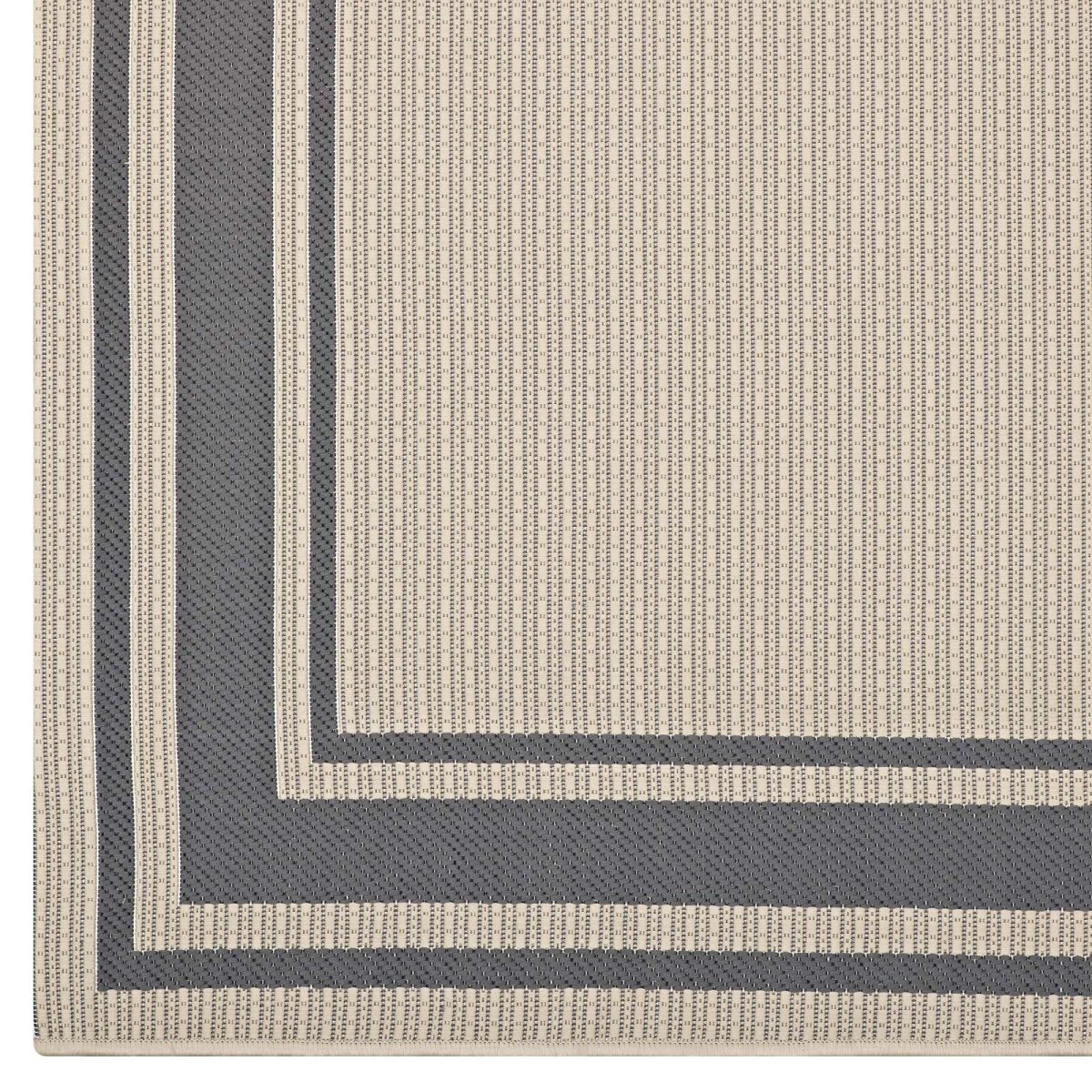 Solid Border Indoor and Outdoor Area Rug for Home, Patio and High-Traffic Spaces - Image 16