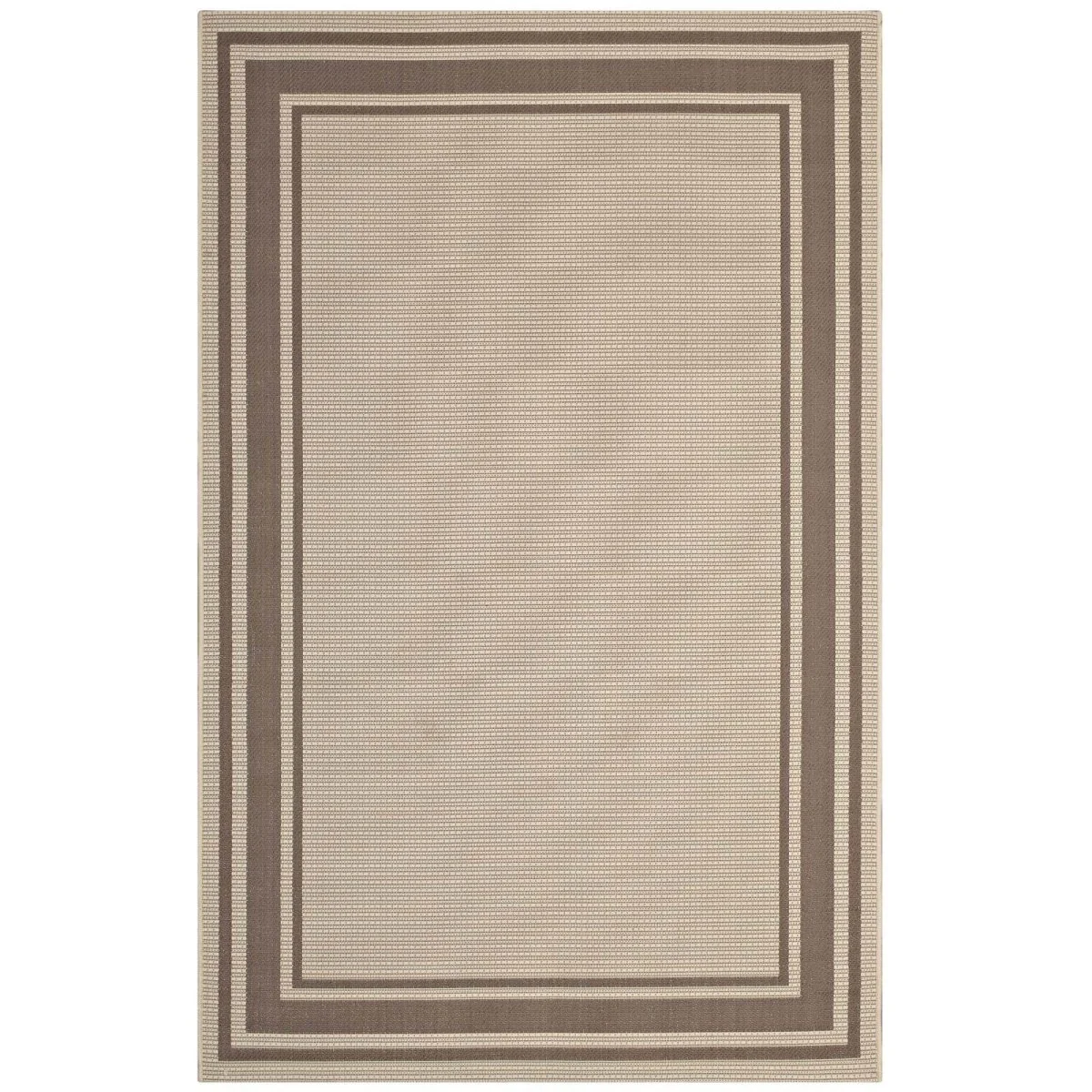 Solid Border Indoor and Outdoor Area Rug for Home, Patio and High-Traffic Spaces - Image 22