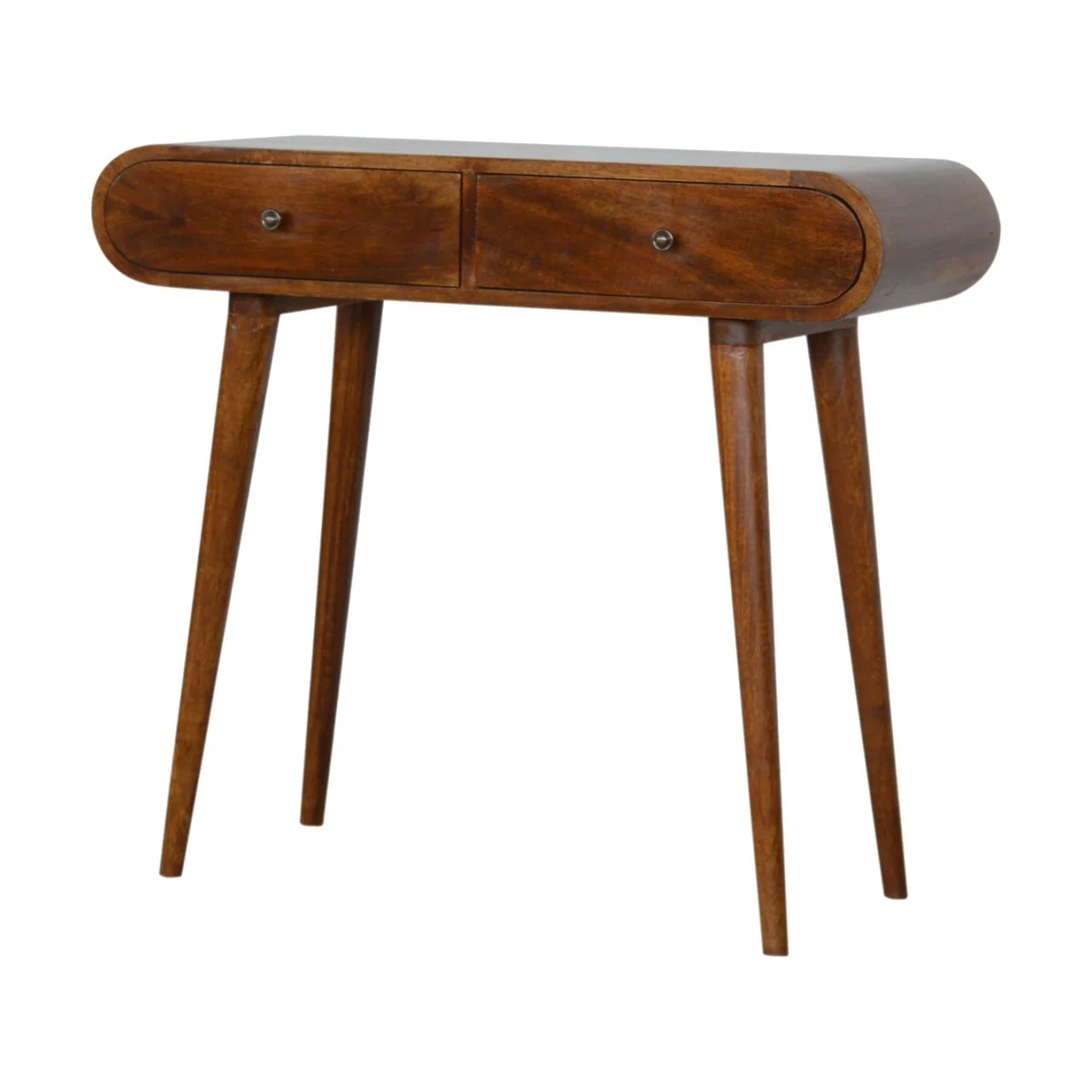 Solid Wood Curved Edge Console Table - Image 17