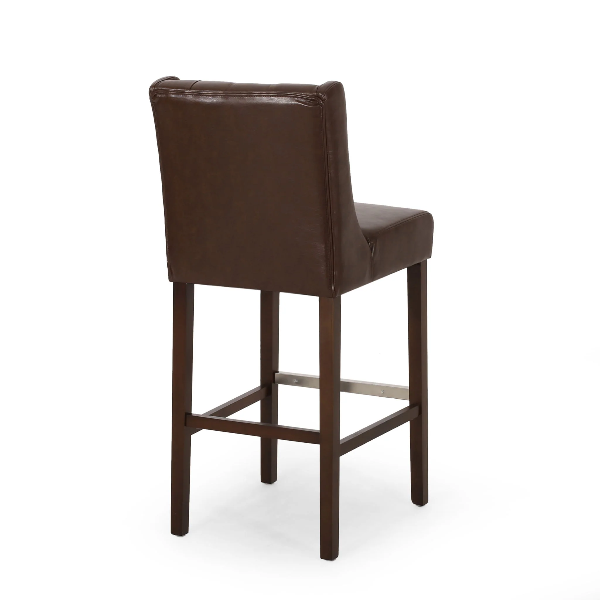 Solstara - Upholstered Dining Barstool With Button Tufted And Wing Back - Image 7