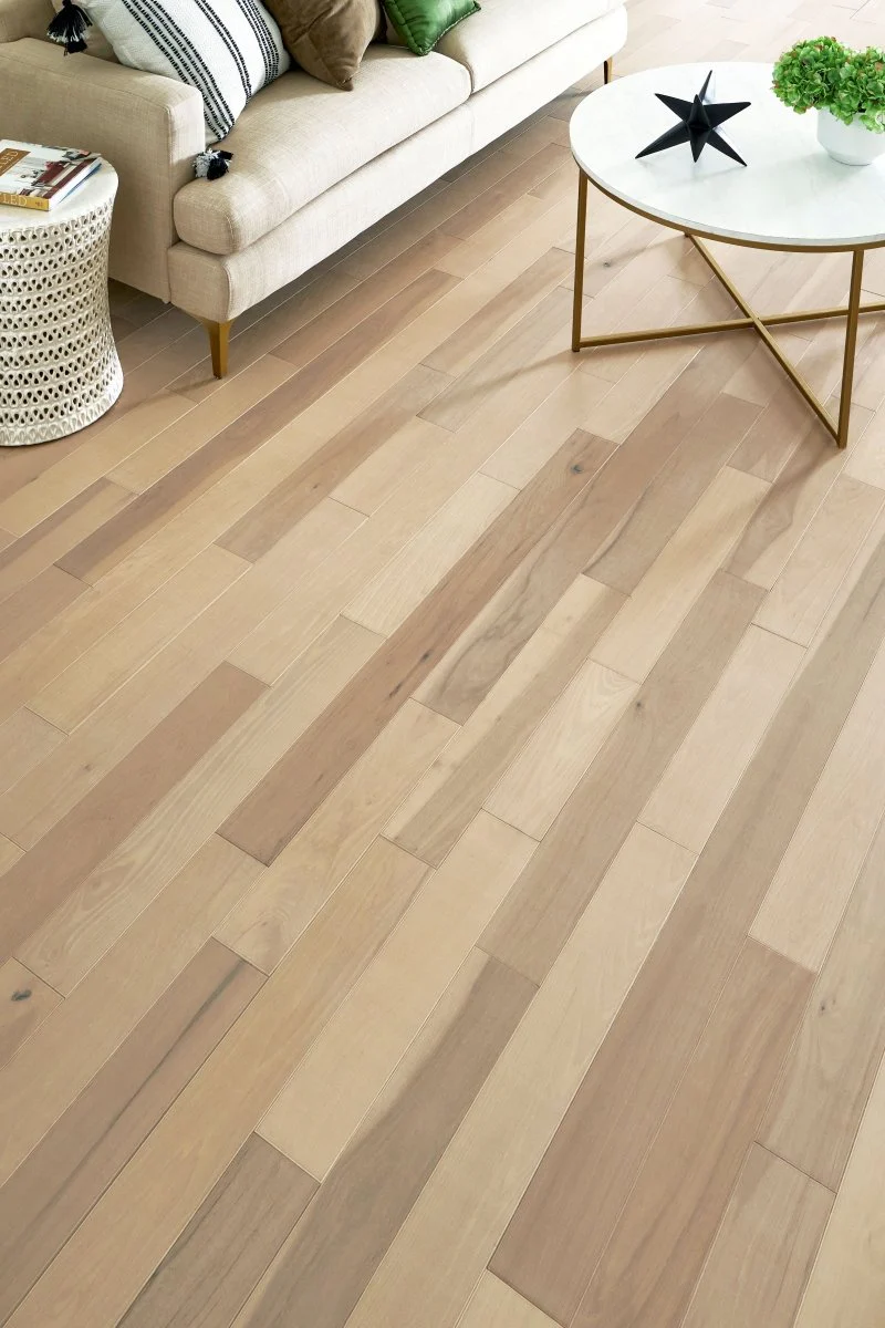 Somerset Character Plank Hickory Linen 3 1/4" Solid Hardwood Flooring - Image 2