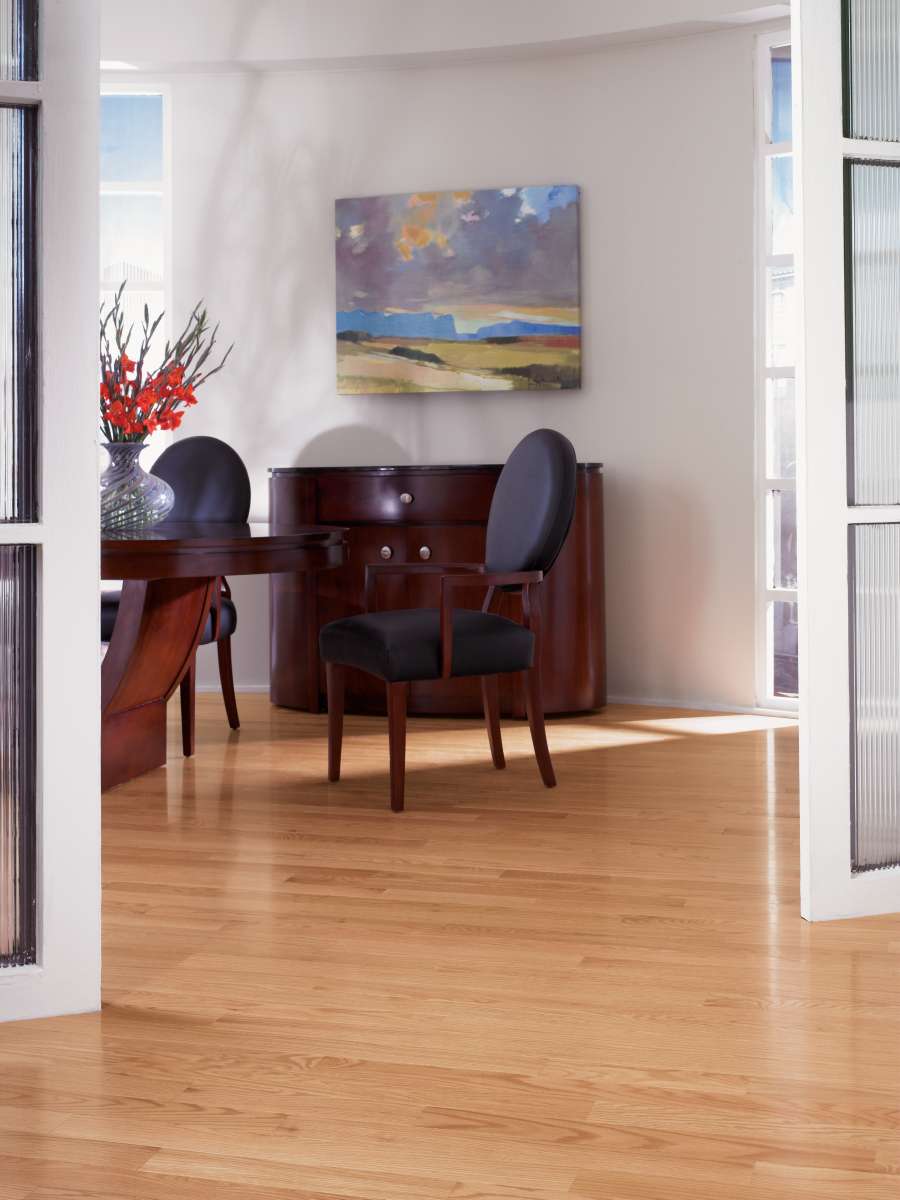 Somerset Color Plank Red Oak Natural 5 Inch 3/4 Solid Hardwood Flooring - Image 2