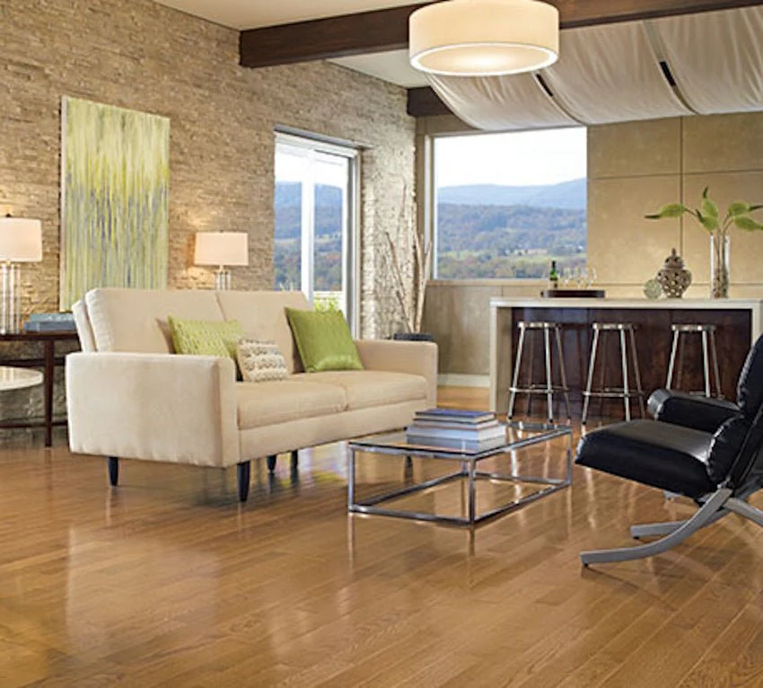 Somerset Color Plank White Oak Natural 5 Inch 3/4 Inch Solid Hardwood Flooring - Image 2