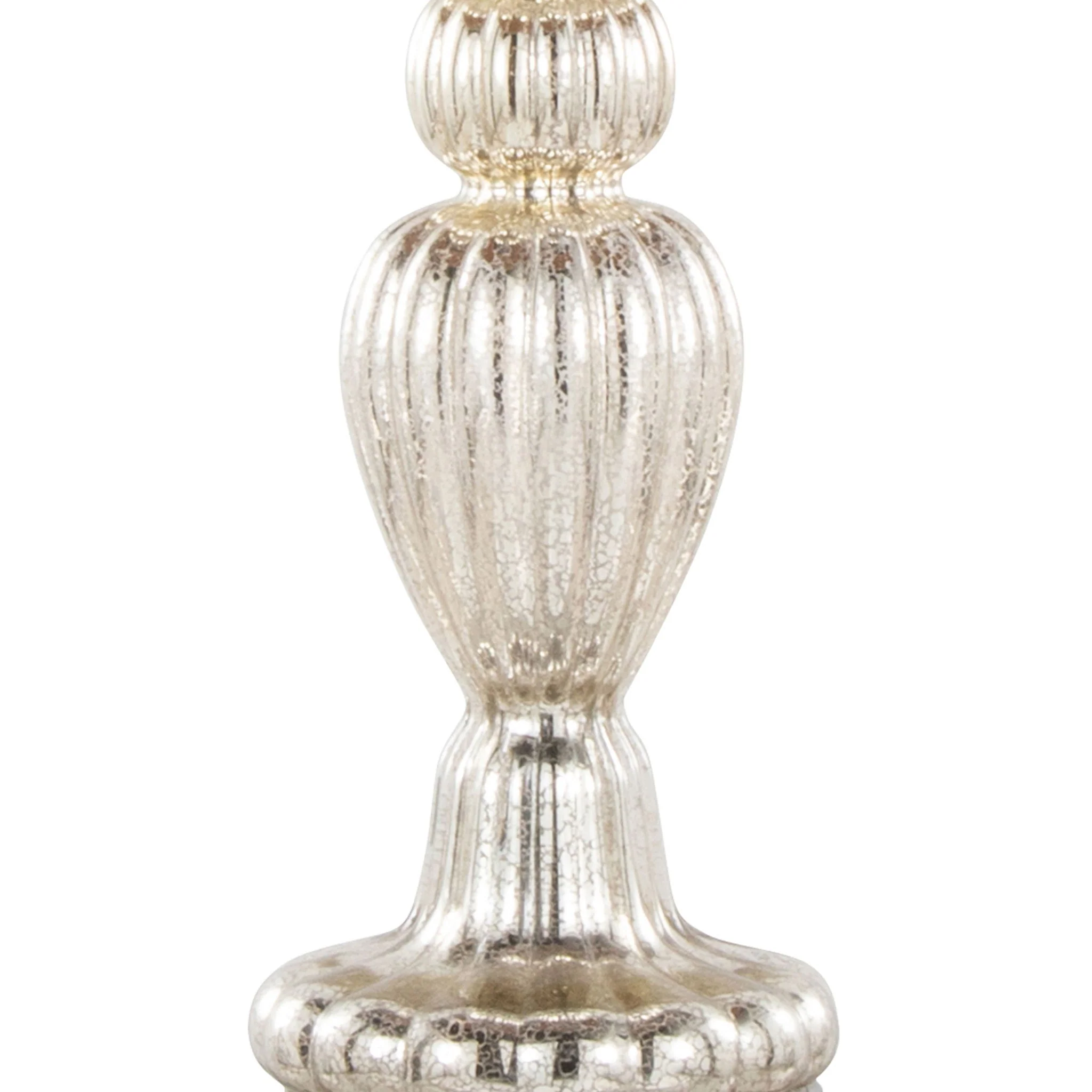Spade - Contemporary Table Lamp (Set of 2) - Mercury / Nickel / Natural - Image 3