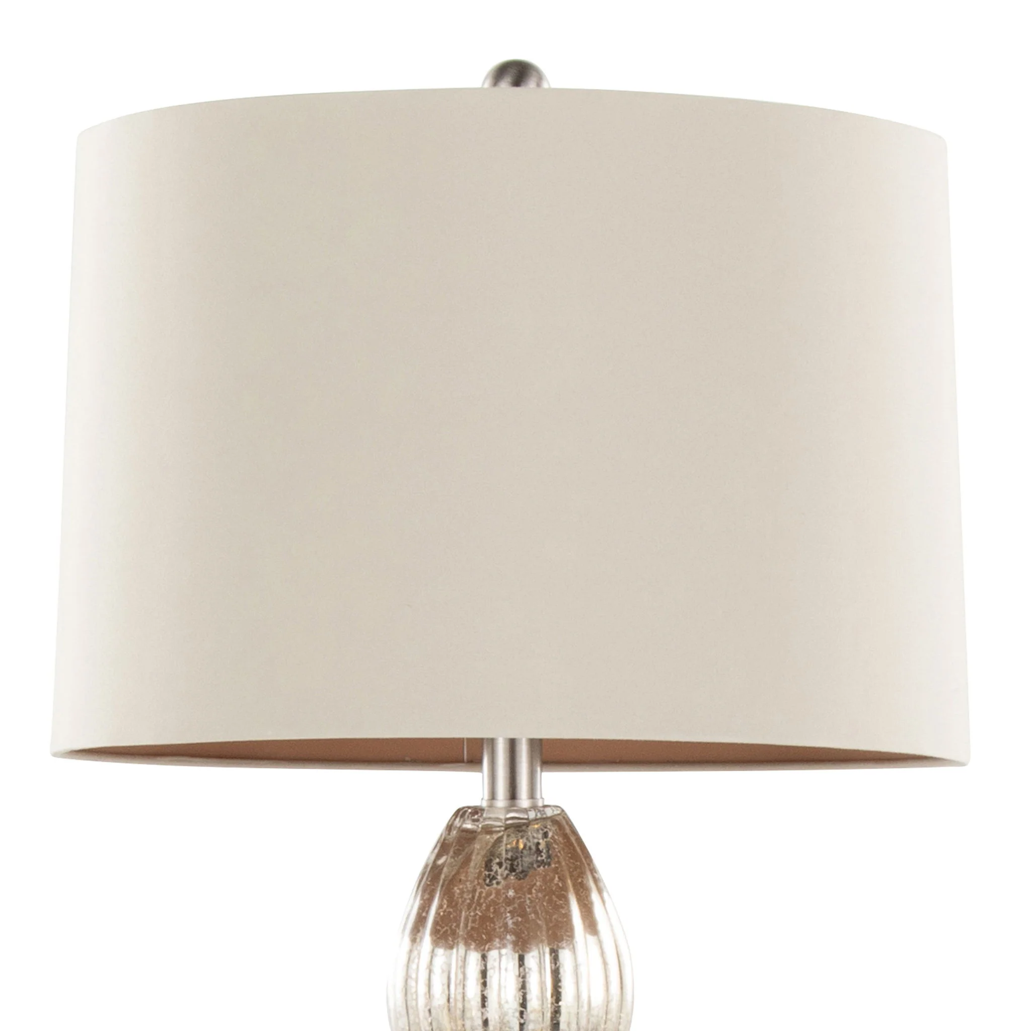 Spade - Contemporary Table Lamp (Set of 2) - Mercury / Nickel / Natural - Image 5