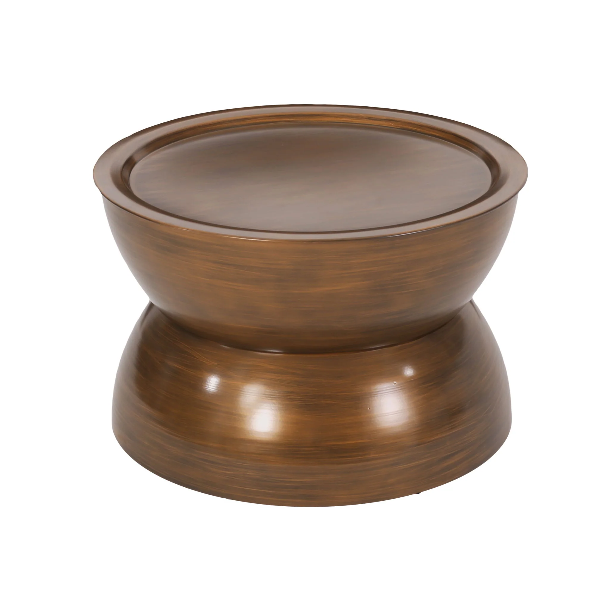 Sparling - Modern Iron Hourglass Coffee Table - Image 13