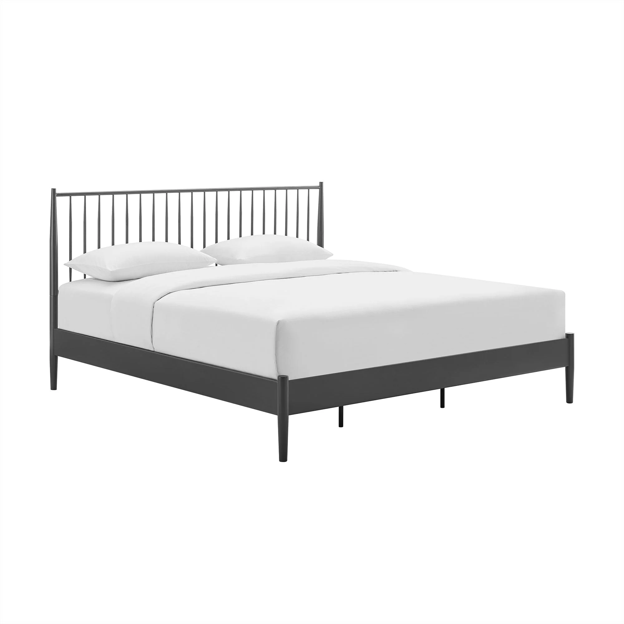 Spindle Metal Platform Bed - Image 19