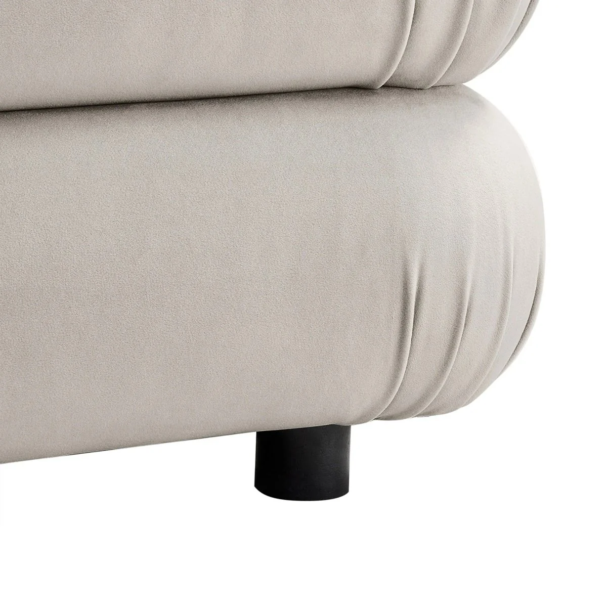 Square Velvet Ottoman Coffee Table – Modular 38 Inch - Image 2