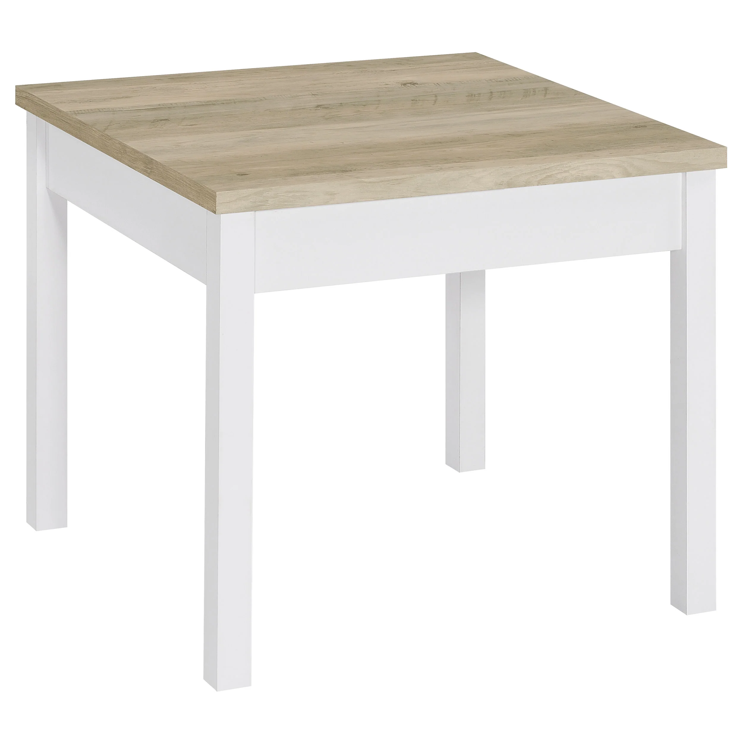 Stacie 3-Piece Coffee Table Set, Distressed Pine and White - Image 8